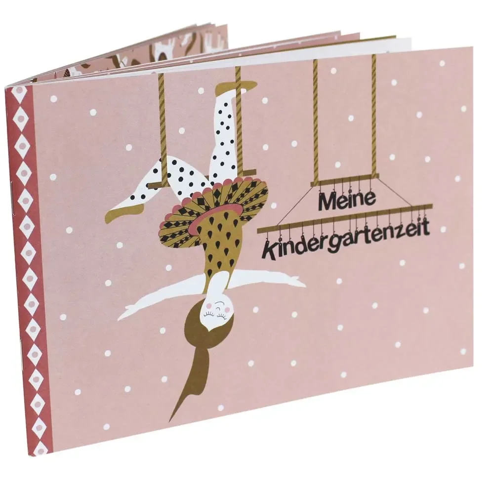 "Ava & Yves Erinnerungsbuch Meine Kindergartenzeit Zirkus image"