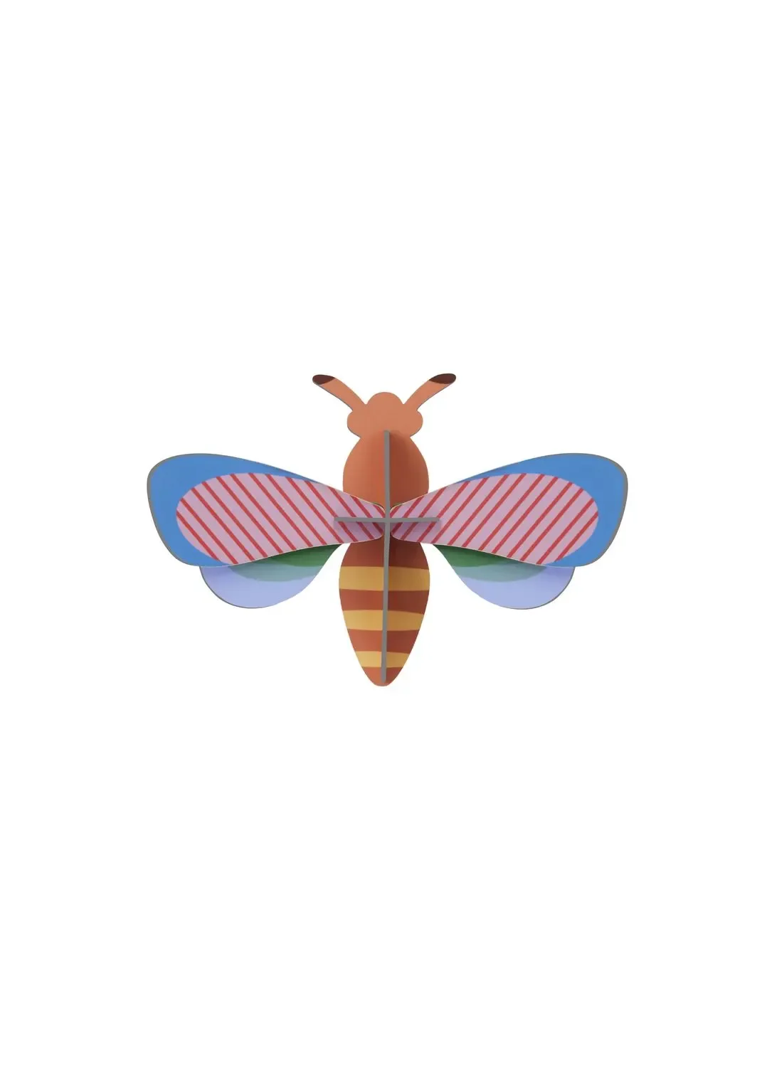 "Studio ROOF Ornament, Bastel-Set, 3D Wandobjekt - Honigbiene image"