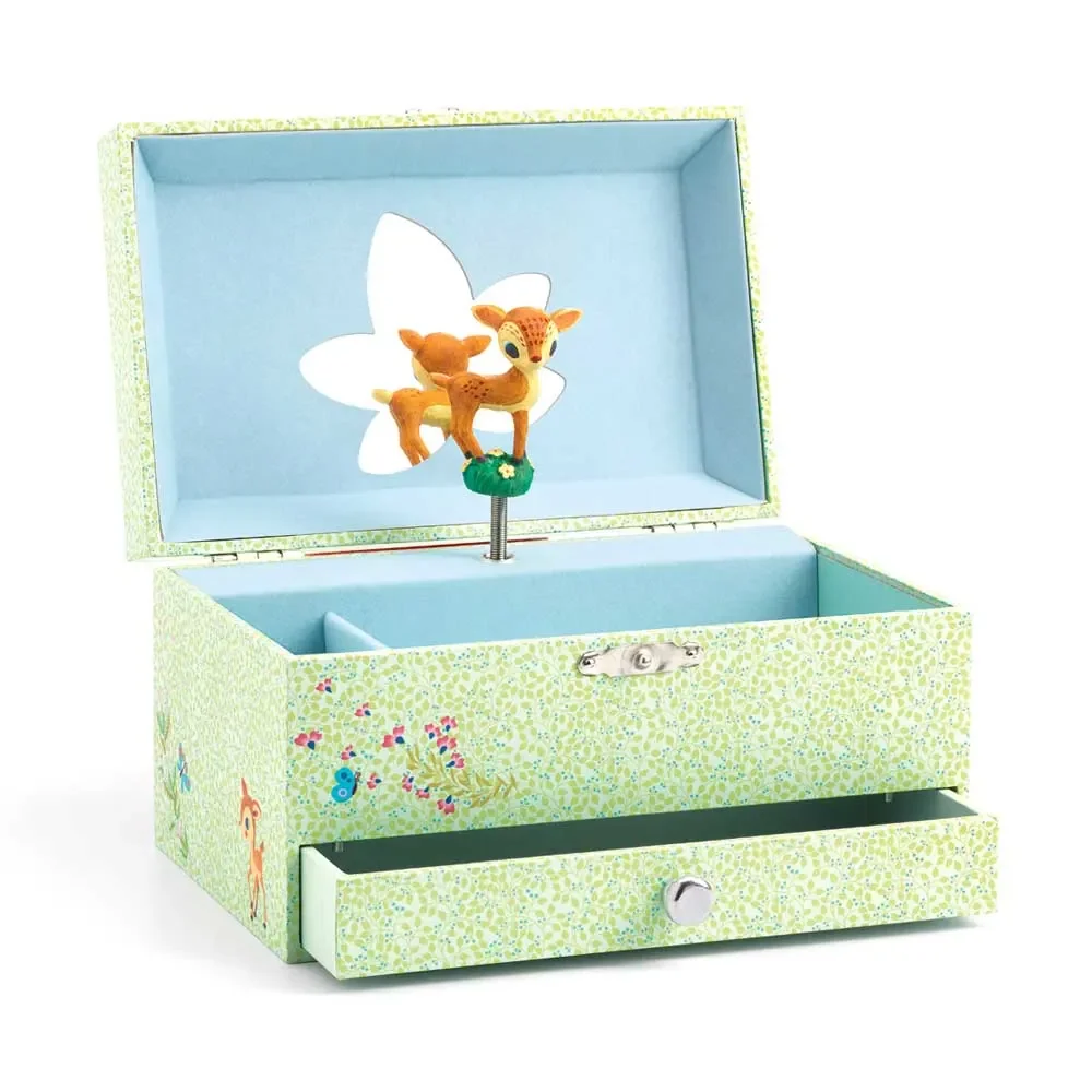 "Djeco Schmuckschatulle mit Spieluhr Bambi image"