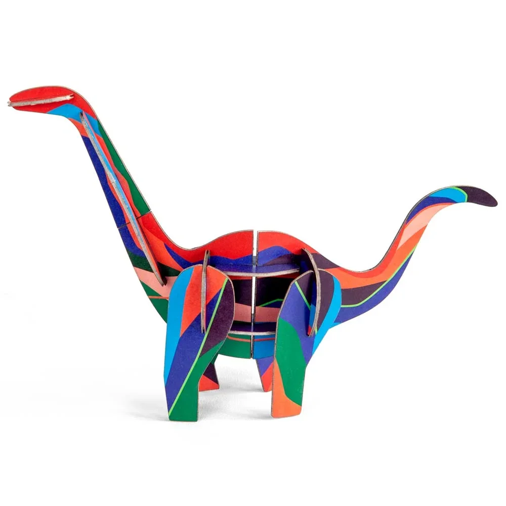 "studio ROOF 3D Dinosaurier Diplodocus Pappe image"