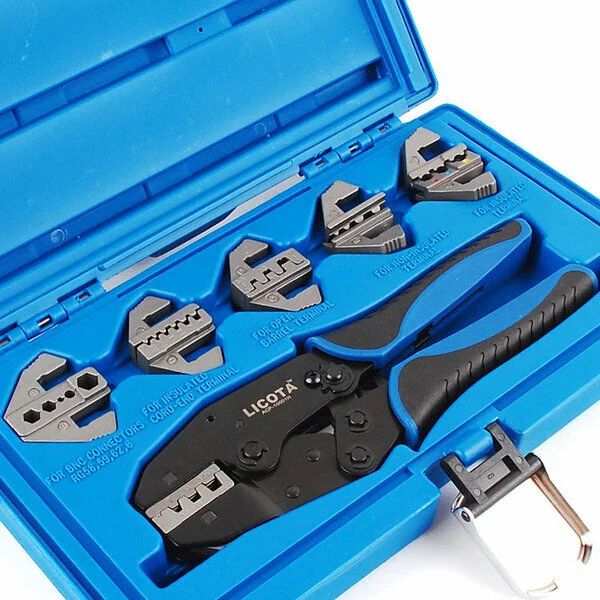 "Crimpzange, 6 in 1, Kabelschuhzange image"