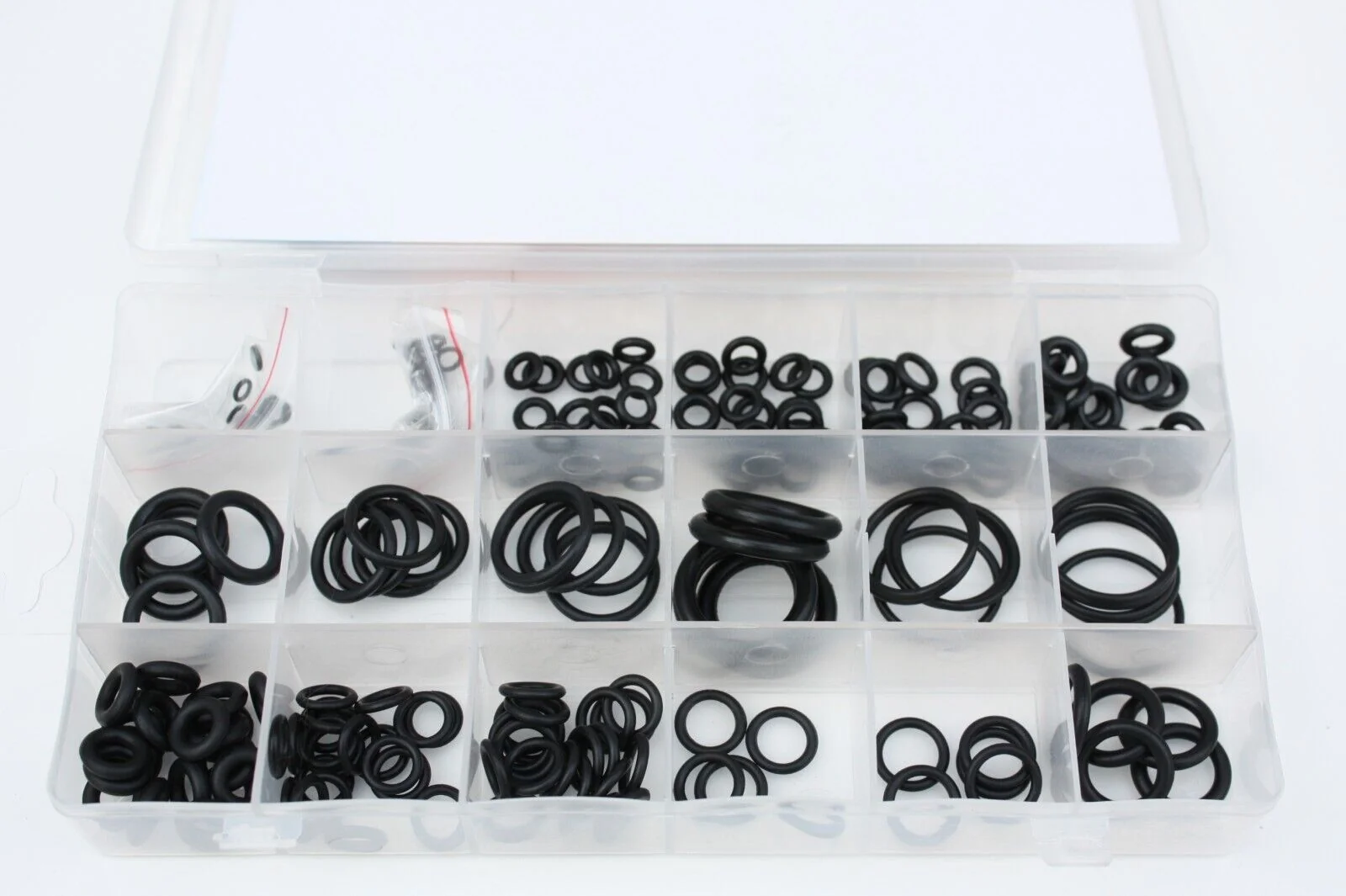 "O-Ringe Set, 225-teilig, Dichtringe, Gummi, Sanitär, KFZ image"