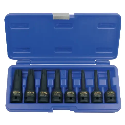 "Schlagschrauber Steckschlüssel Set, Innensechskant Nuss Set, 1/2 Zoll, T30-T80 image"