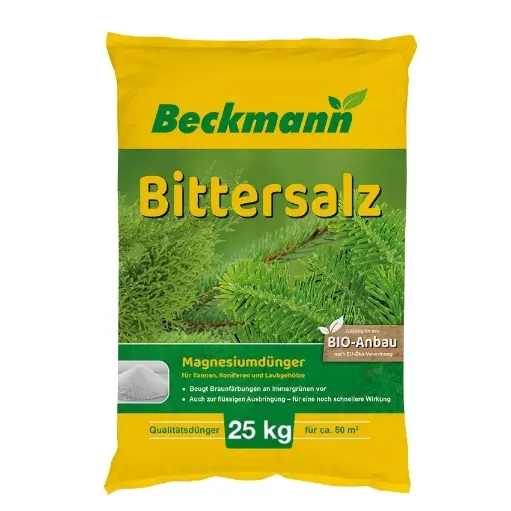"Bittersalz 25kg, Tannendünger, Koniferendünger, Magnesiumsulfat image"