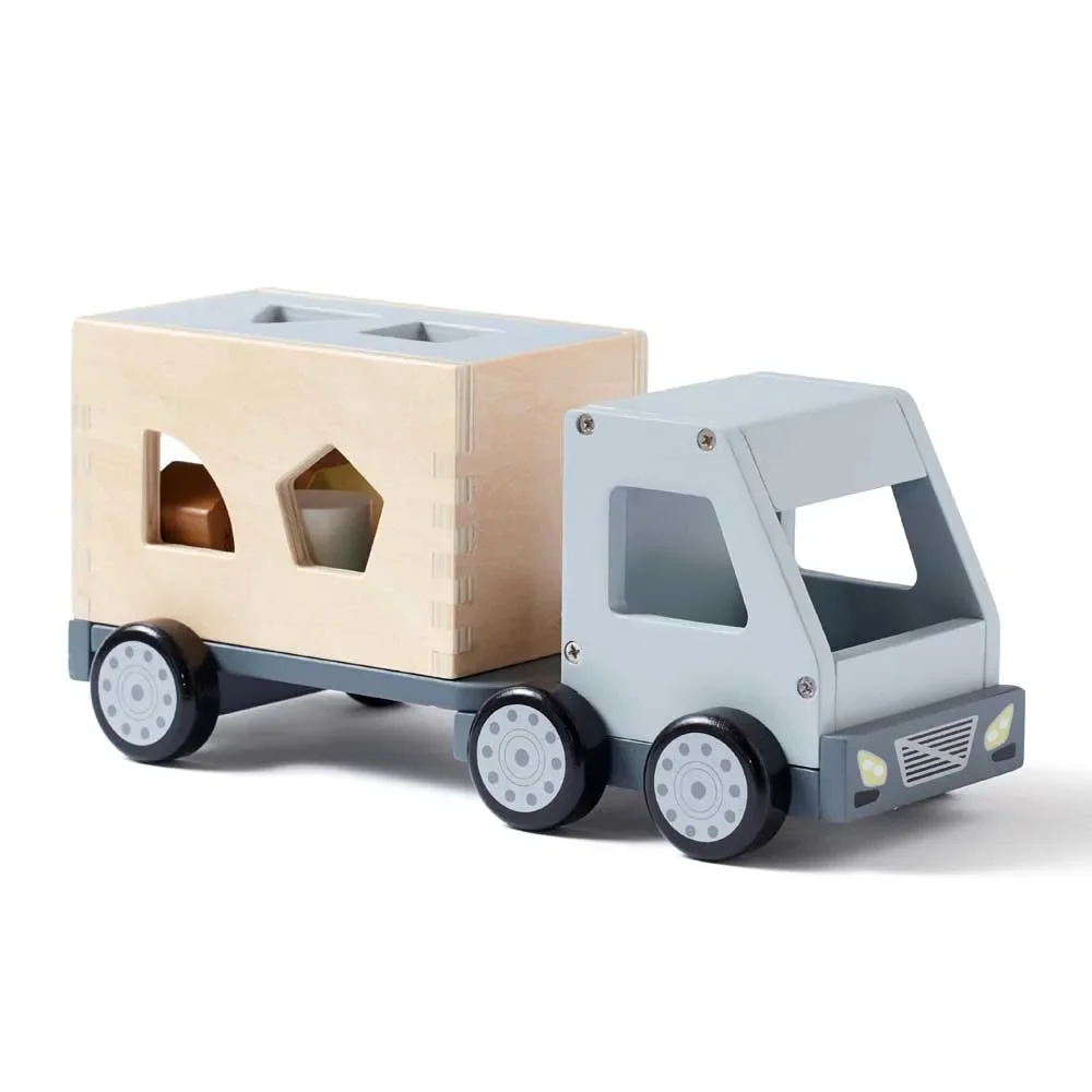 "Kids Concept Spielzeug Steckspiel Laster Holz image"