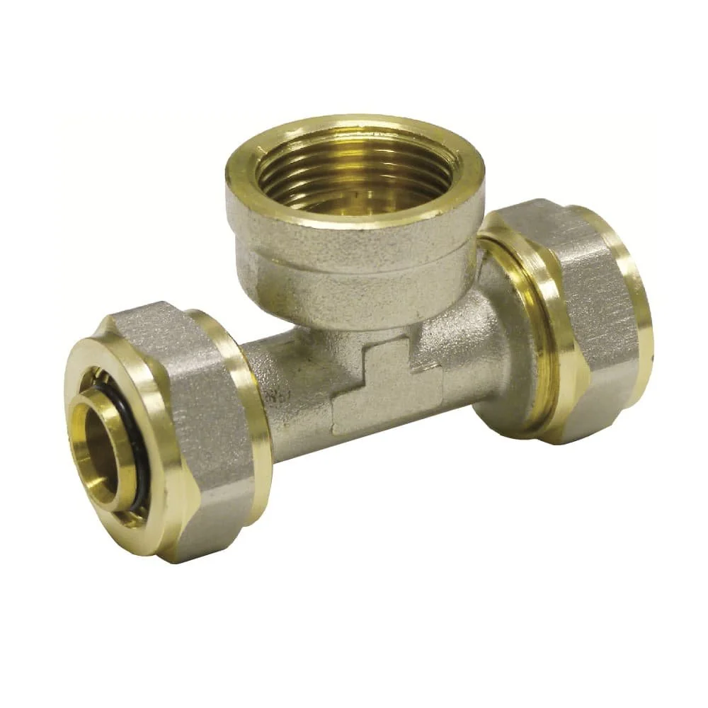 "Schraubfitting T-Stück 16 x 2 - 1/2" IG - 16 x 2 image"