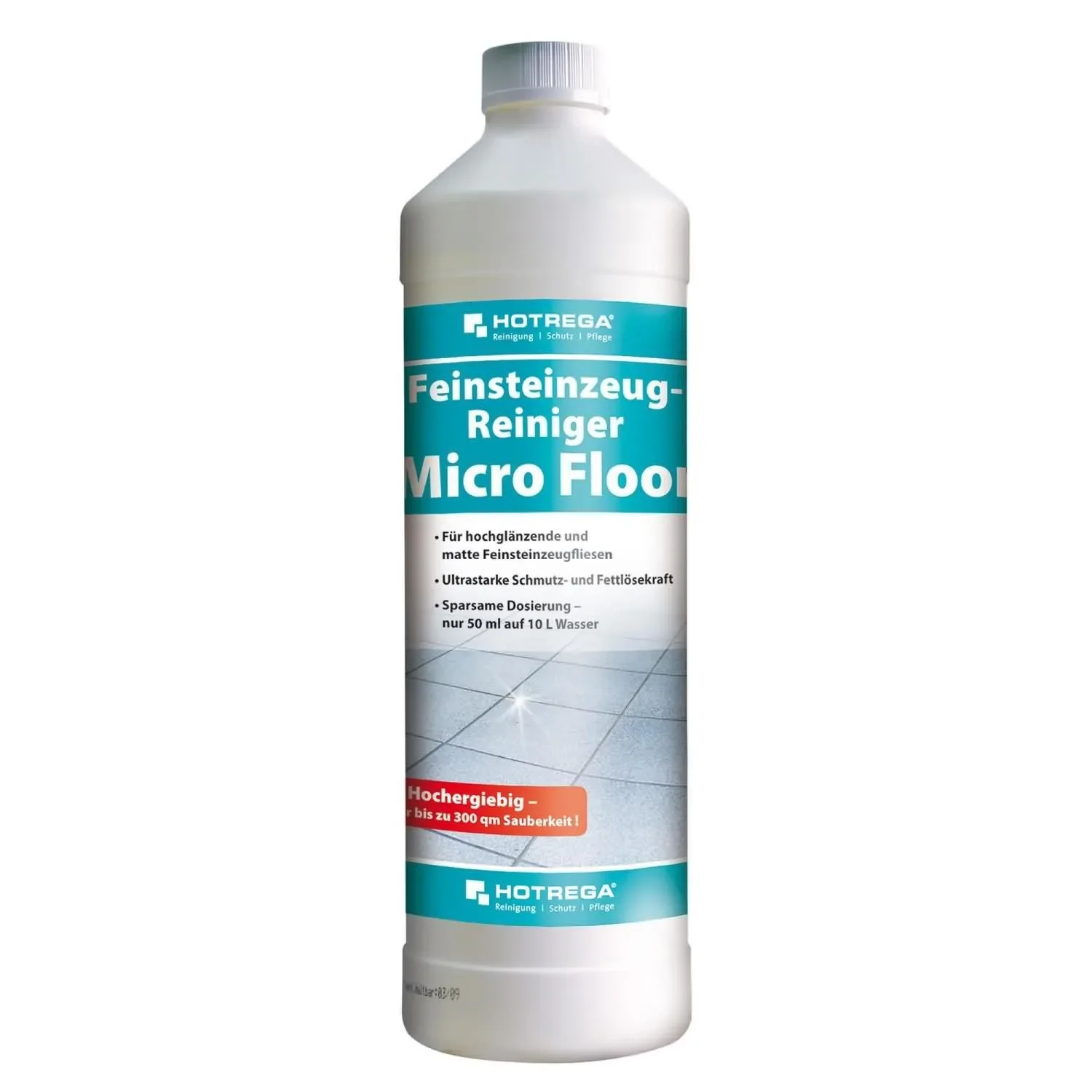 HOTREGA Reiniger für keramische Fliesen 1 Liter Microfloor