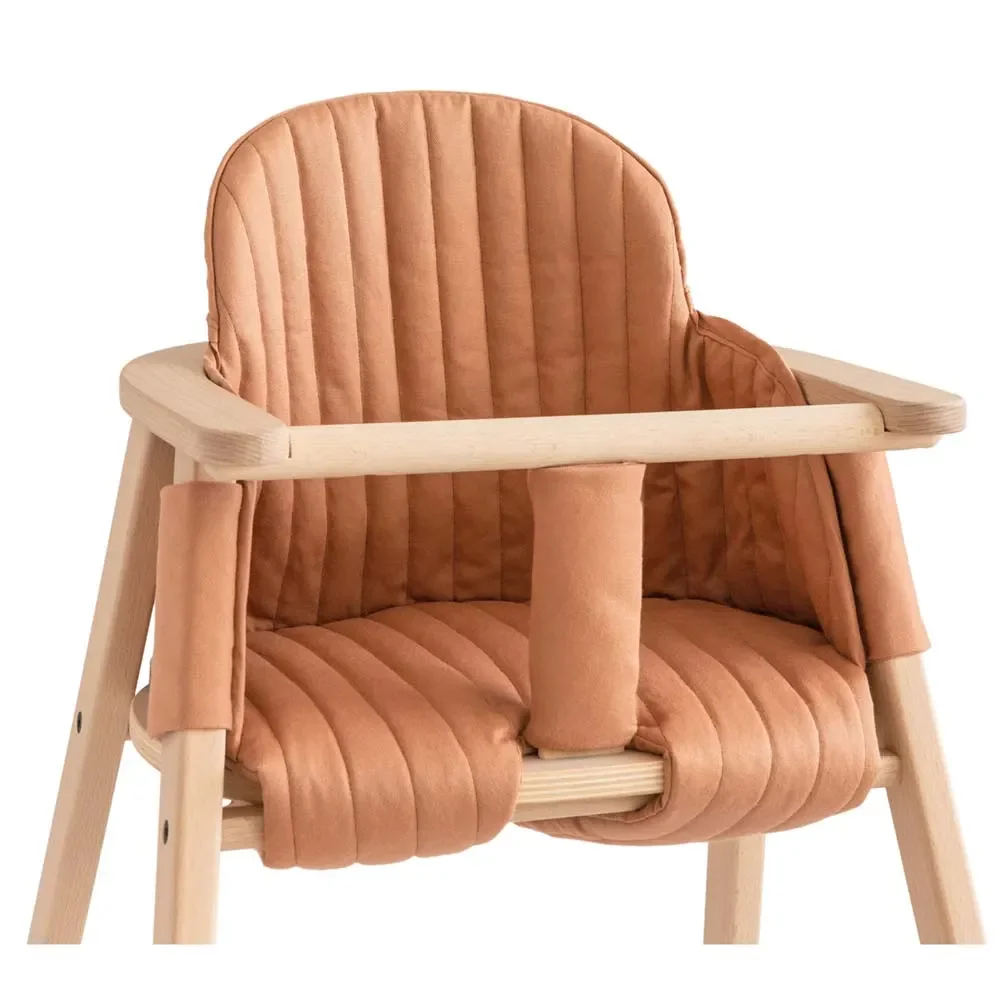 "Nobodinoz Polster für Baby Hochstuhl Sienna braun image"