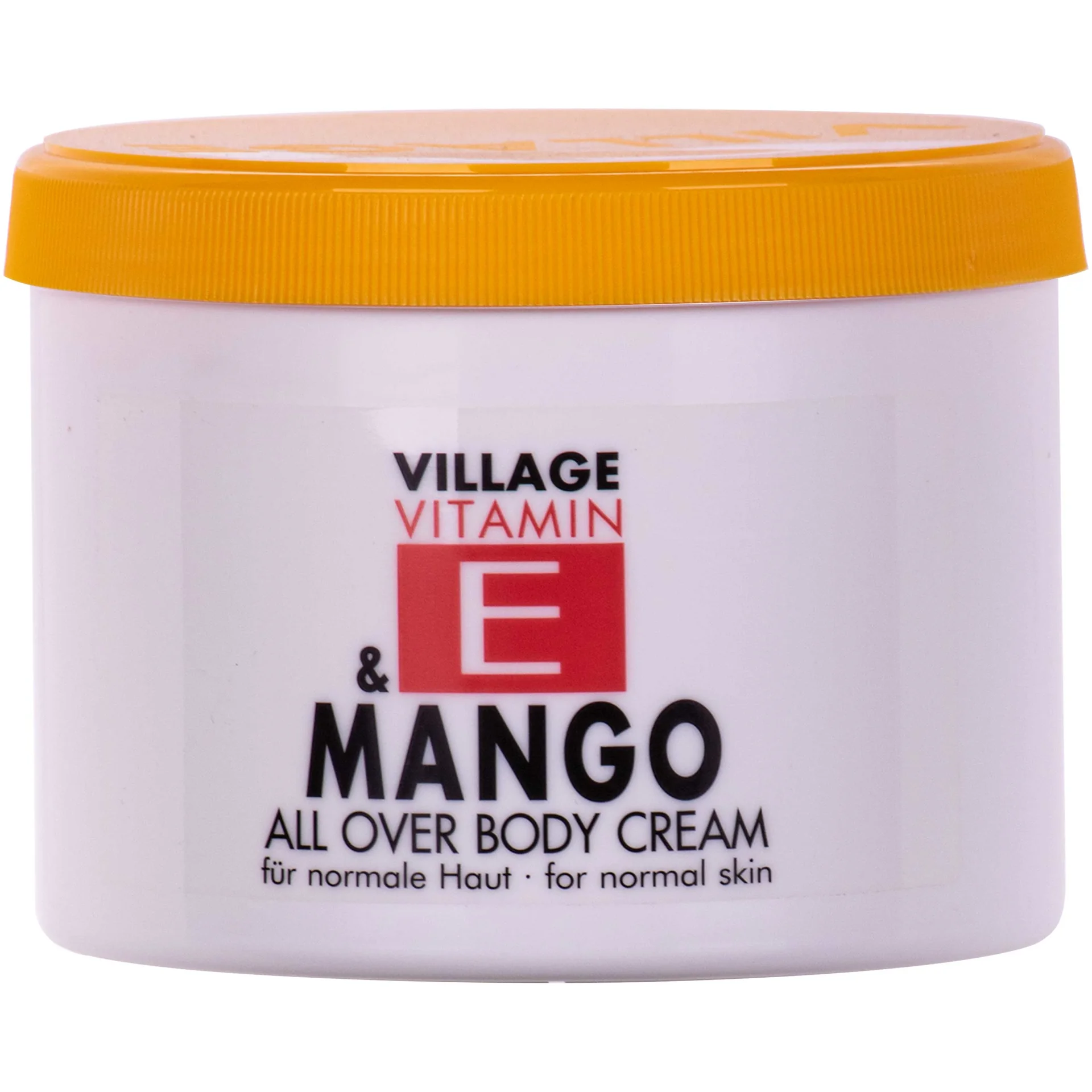 VILLAGE Vitamin E Bodycream Mango 500 ml Körperlotion