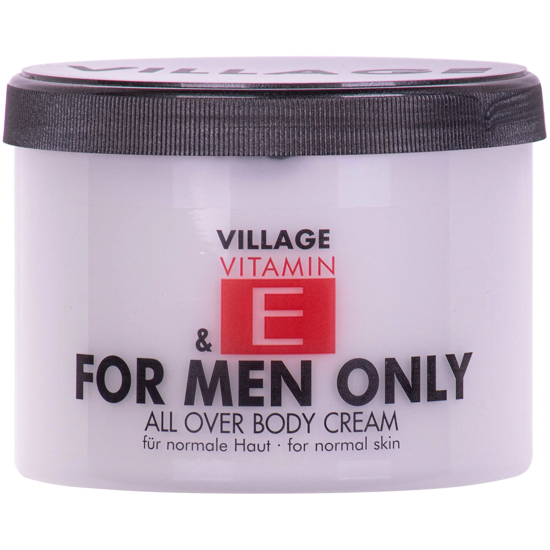 VILLAGE Vitamin E Bodycream For Men Only 500 ml Körperlotion