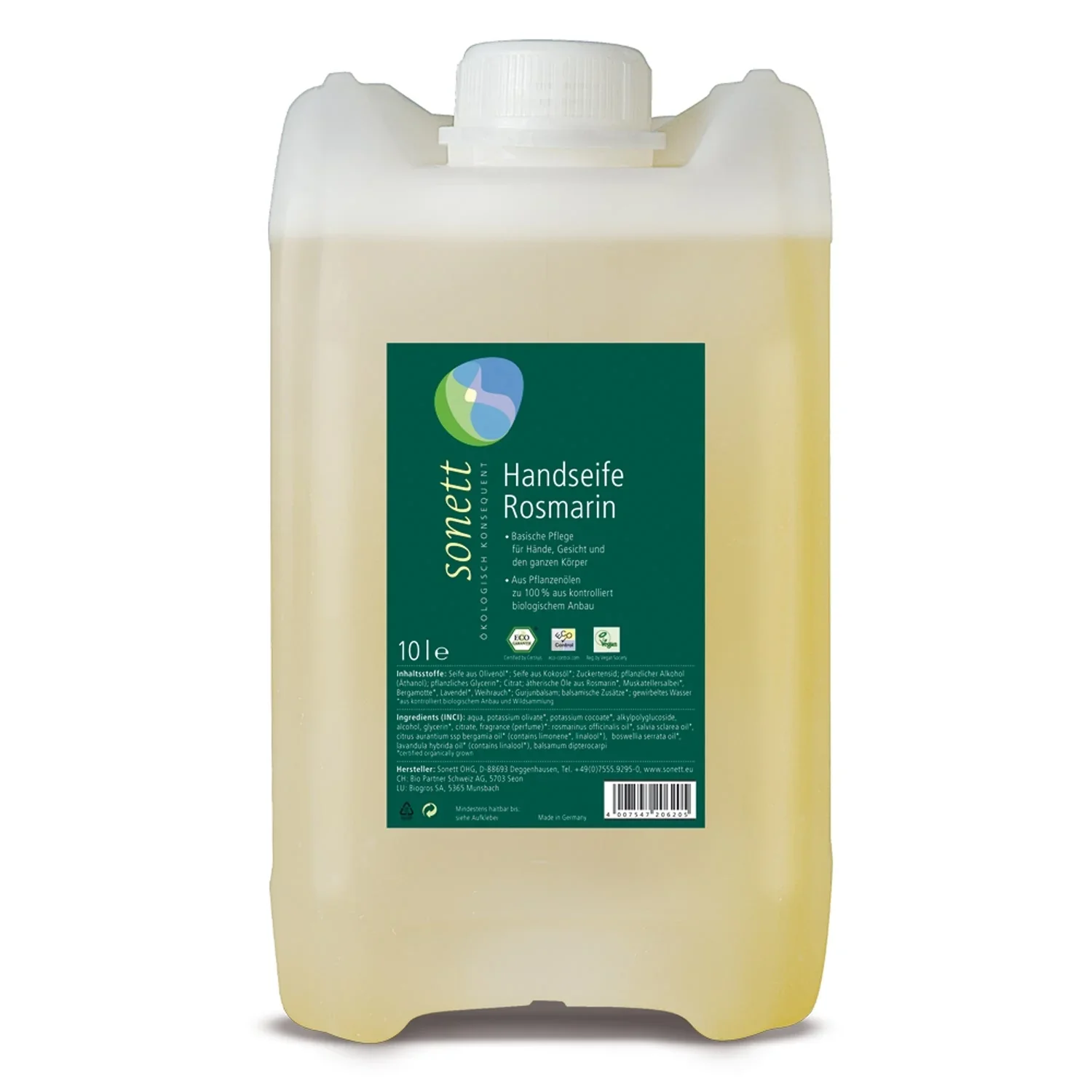 "SONETT Handseife Rosemarin 10 Liter image"