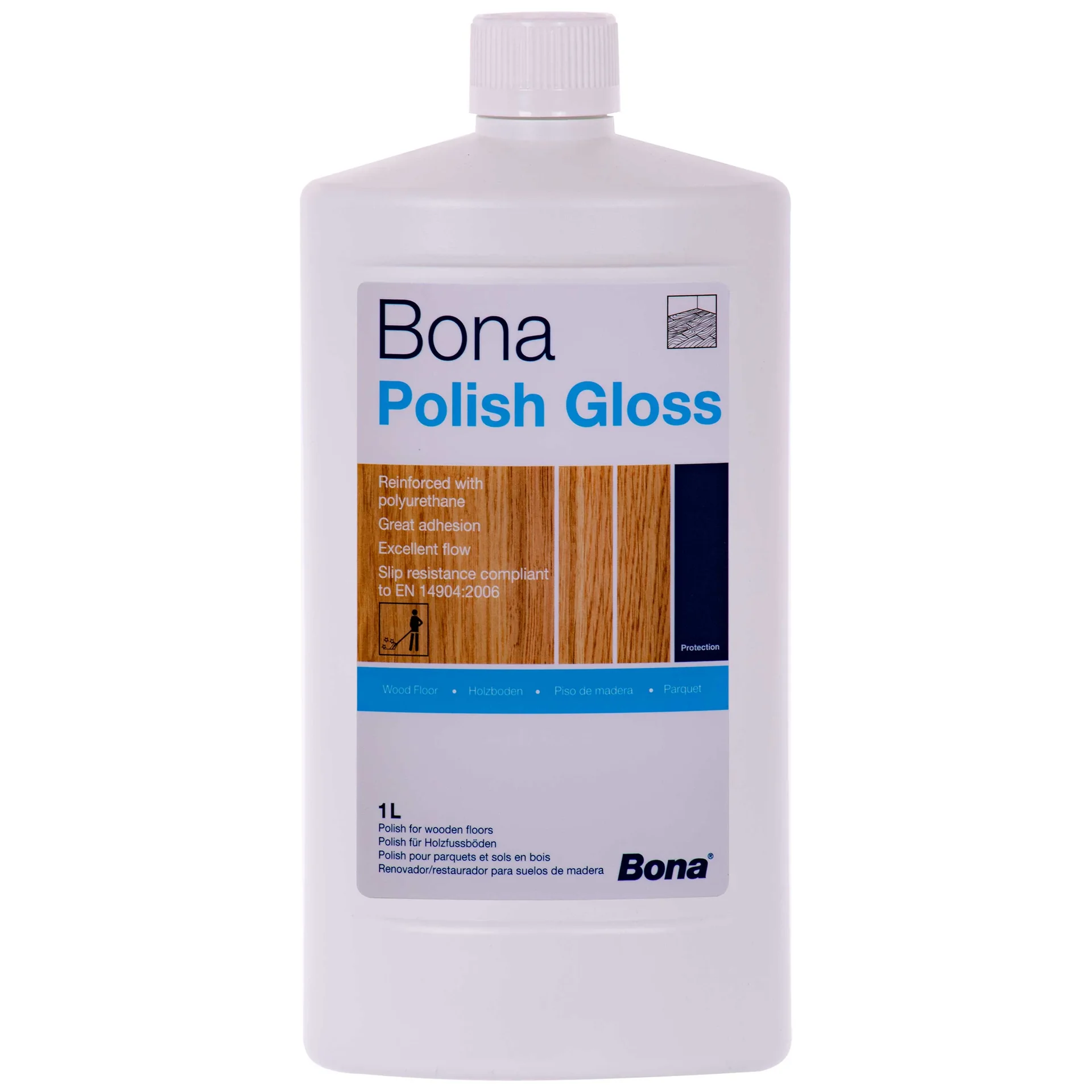 "BONA Polish 1 Liter glänzend Parkettpflegemittel image"