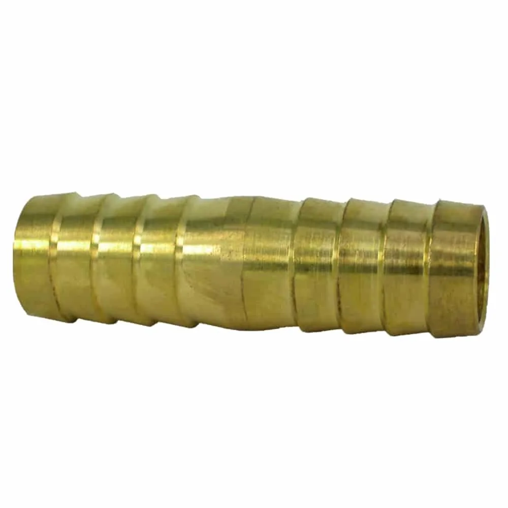"Messing  Schlauchverbinder/ doppelte Tülle 1" Zoll image"