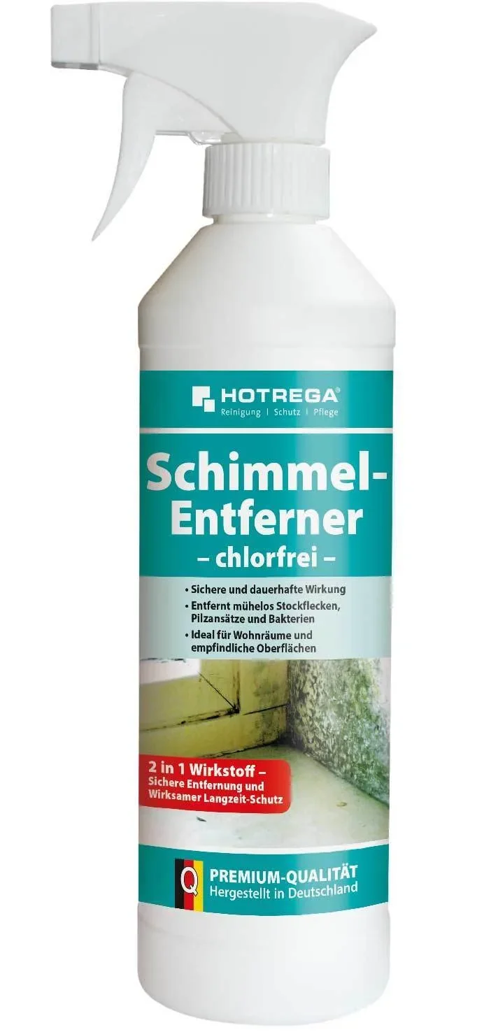 "HOTREGA Schimmelentferner 500ml chlorfrei Sprühflasche image"