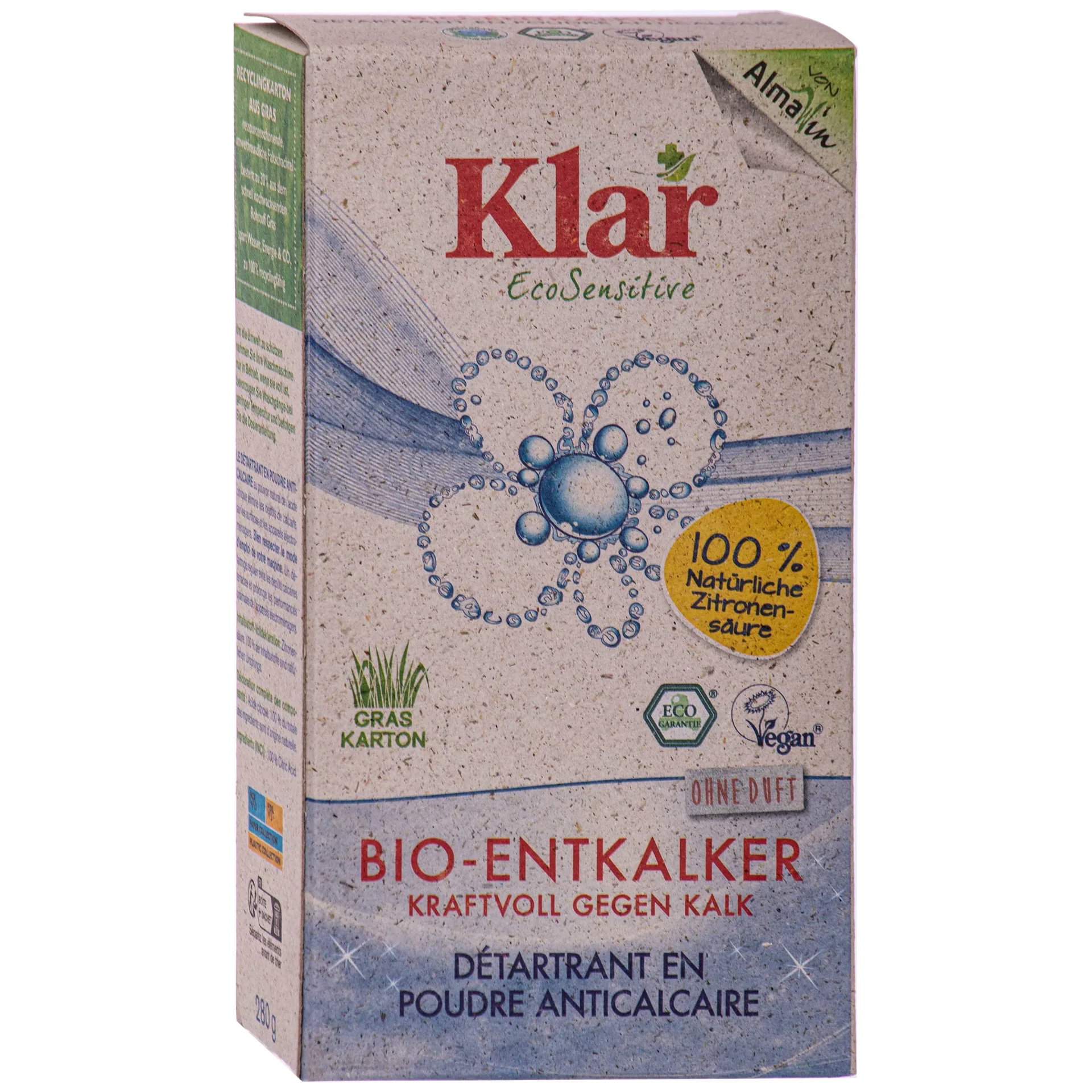 KLAR Bio Entkalker ohne Duft