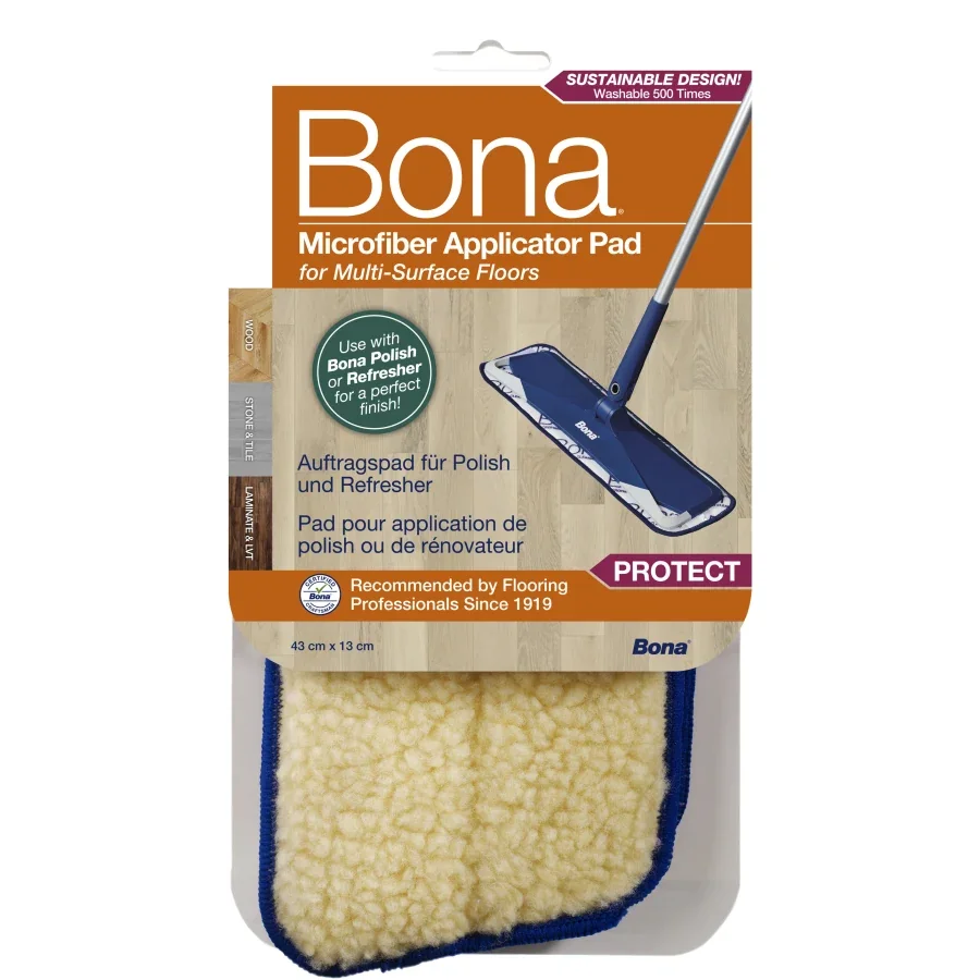 "BONA Mikrofaser Auftragspad Applicator Pad Intensivpflege Pad image"