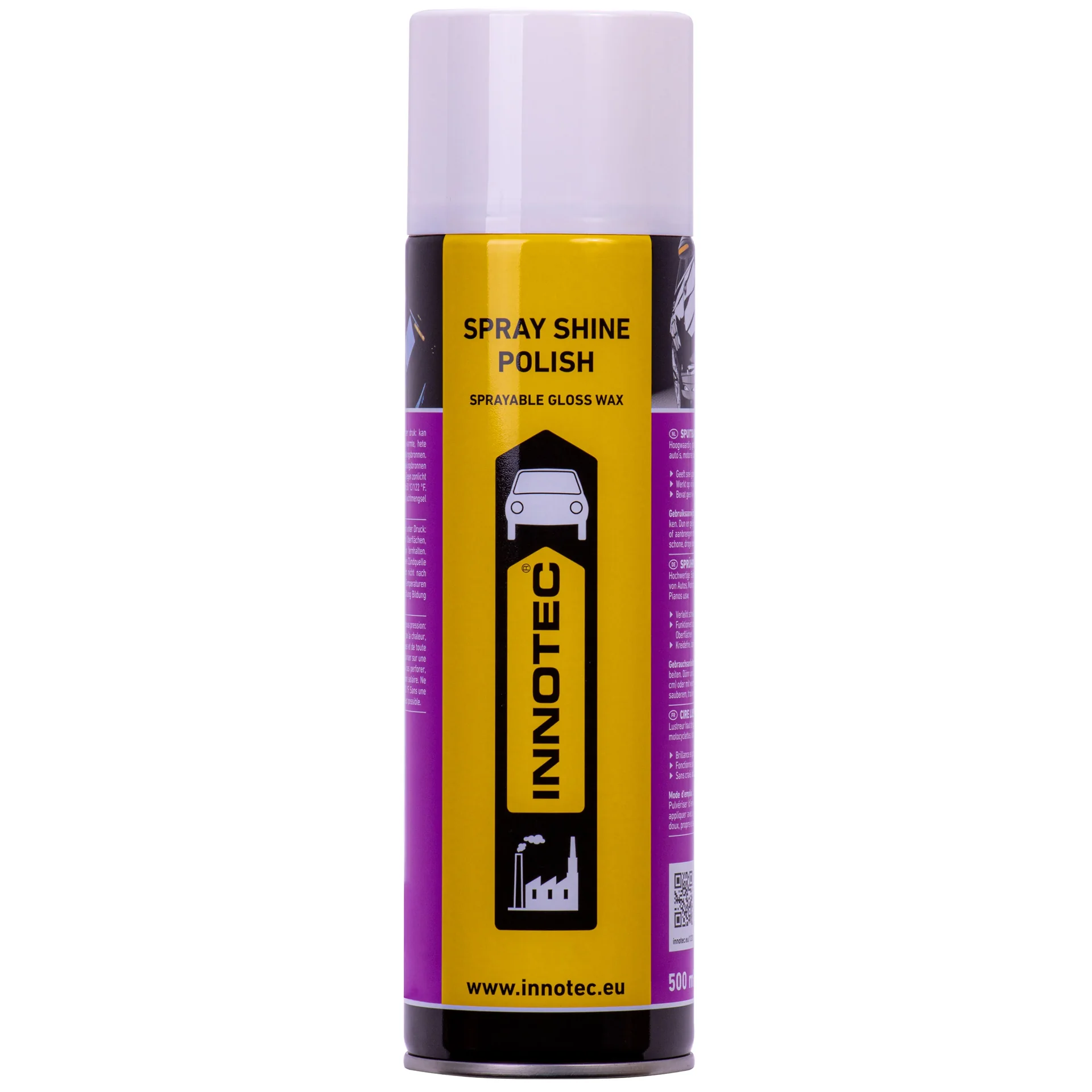 "INNOTEC Spray Shine Polish 500 ml Lack- und Kunsstoffpolitur image"