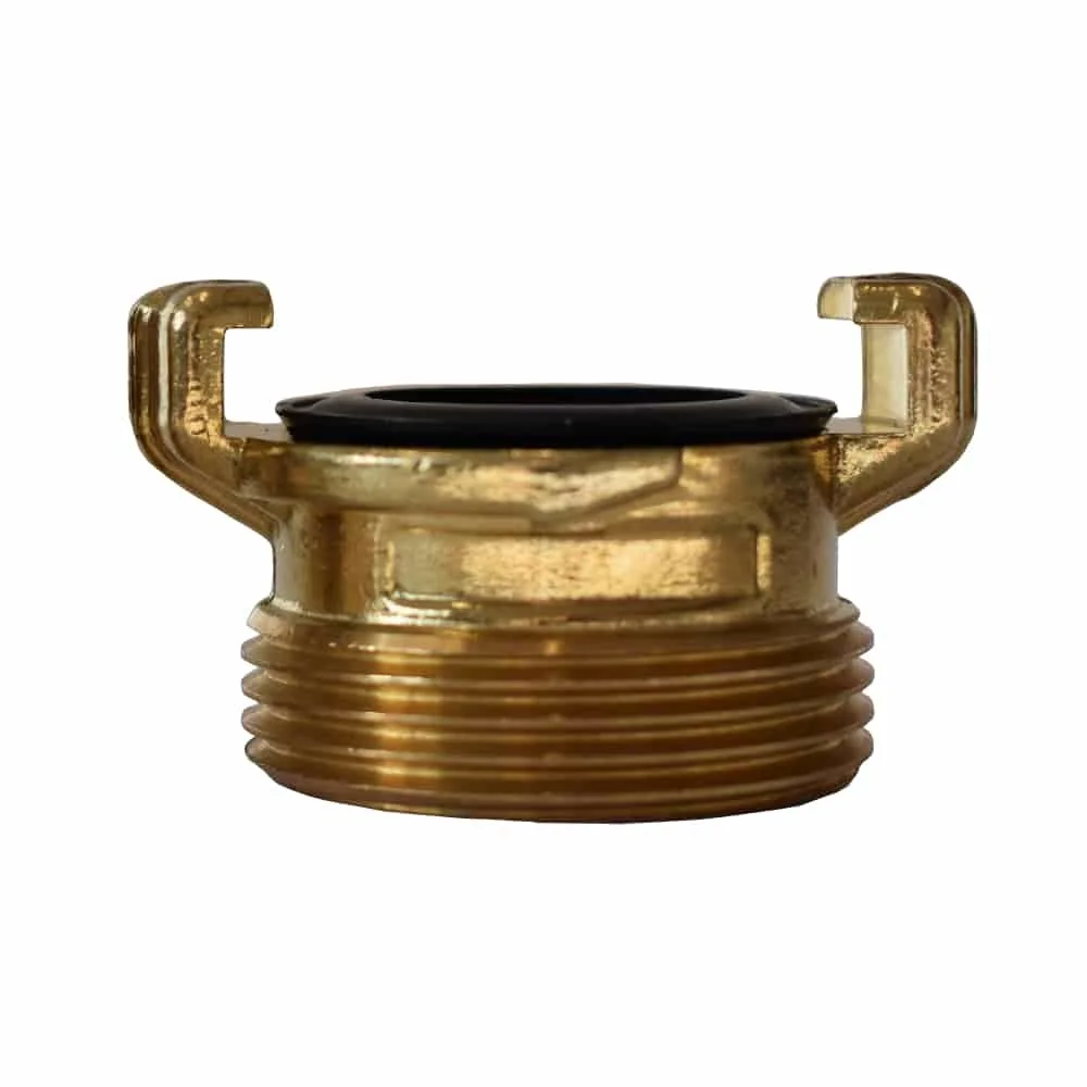 "Messing Gewinde Fitting, 1 1/4 Zoll Aussengewinde, Schnellkupplung image"