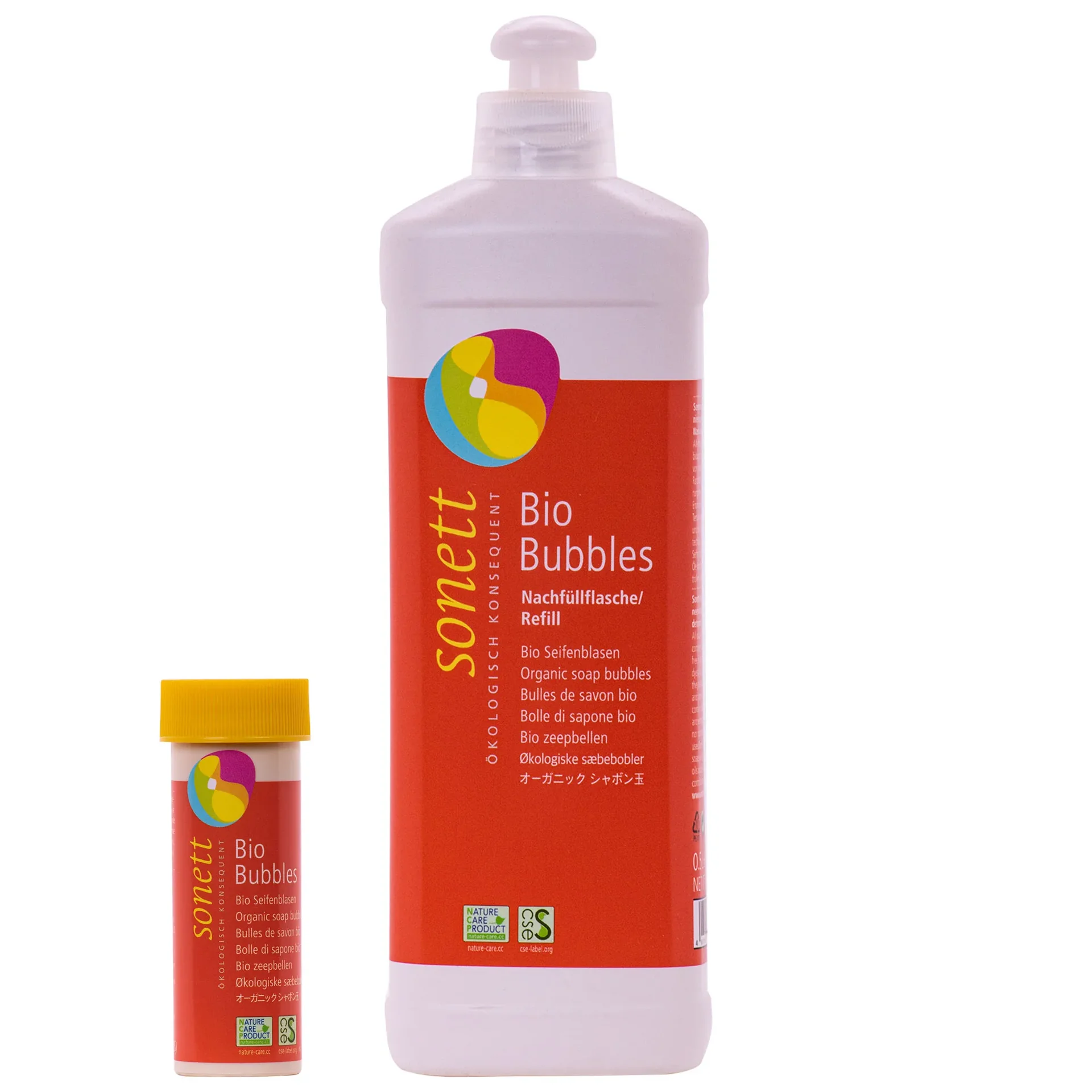 "SONETT Bio Bubbles Seifenblasen in verschiedenen Größengebinden image"