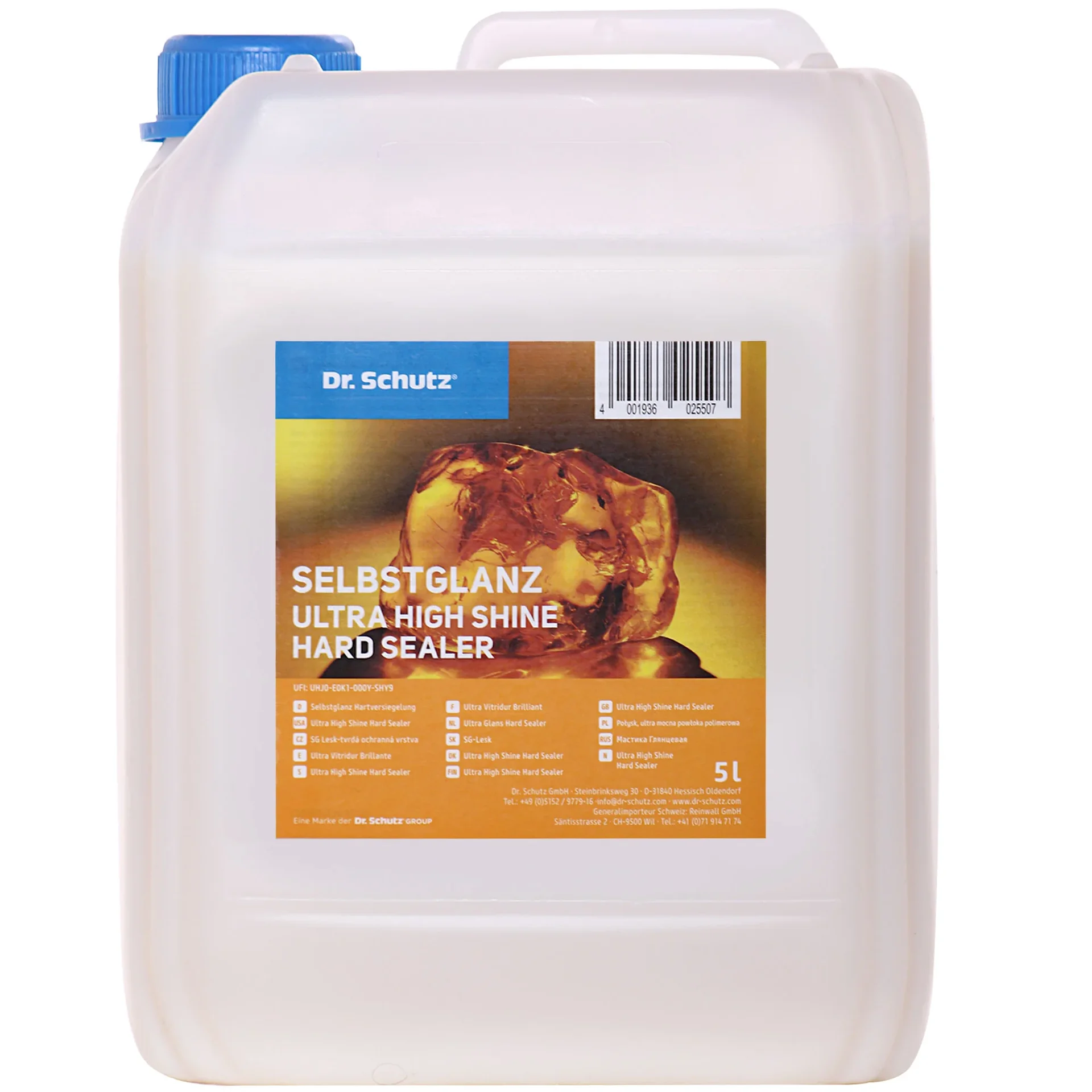 "DR. SCHUTZ Selbstglanz Hartbeschichtung glänzend 5 Liter für 100m² image"