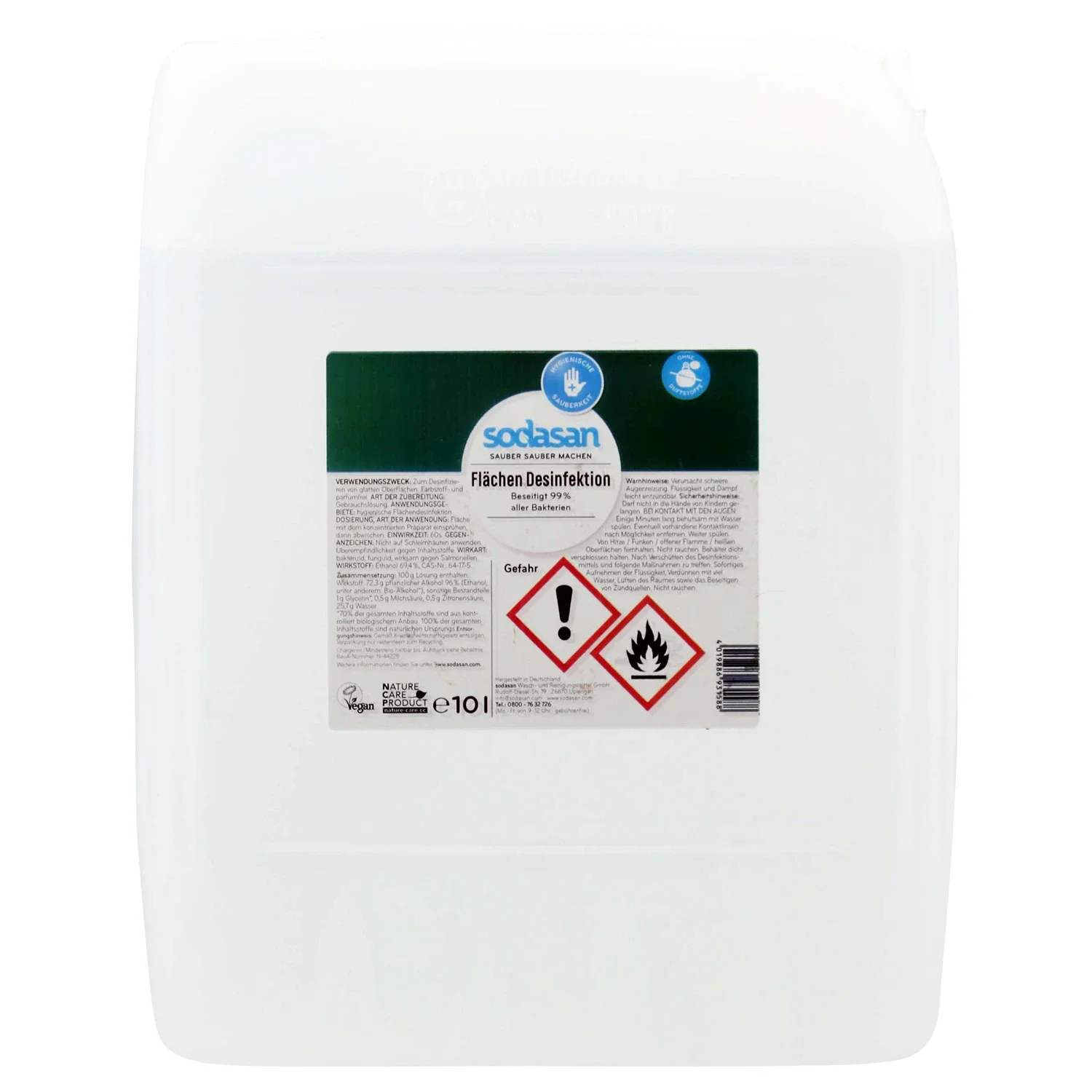 "SODASAN Flächendesinfektion 10 Liter image"