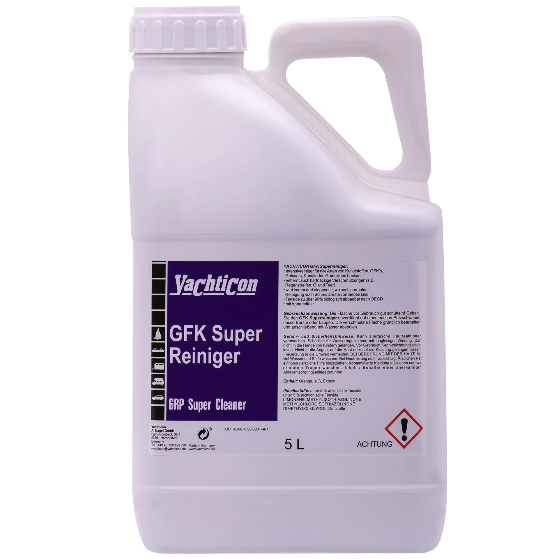 "YACHTICON GFK Superreiniger 5 Liter Kanister image"