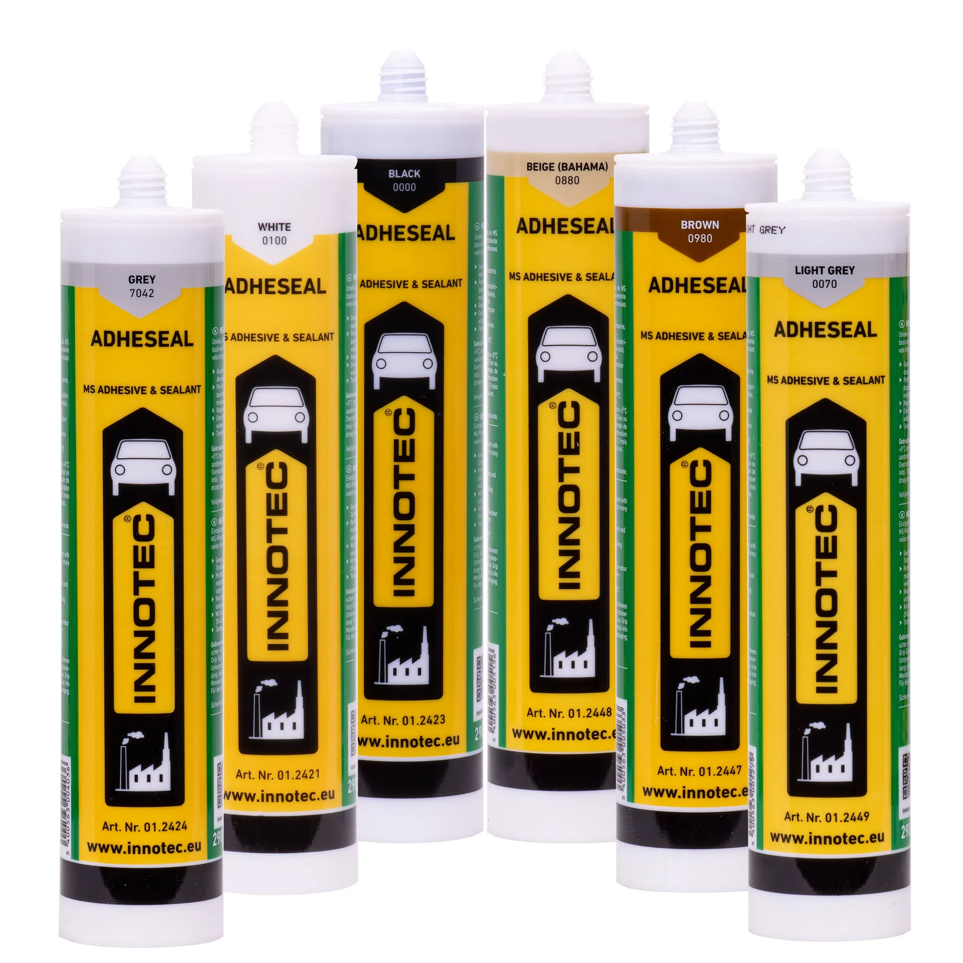"INNOTEC Adheseal 290 ml Kleb- und Dichtmasse in verschiedenen Farben image"