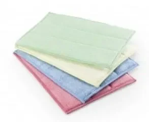 "MEGA Clean Mikrofaser Schwammtuch 17 x 23cm grün 10 Stück Packung image"