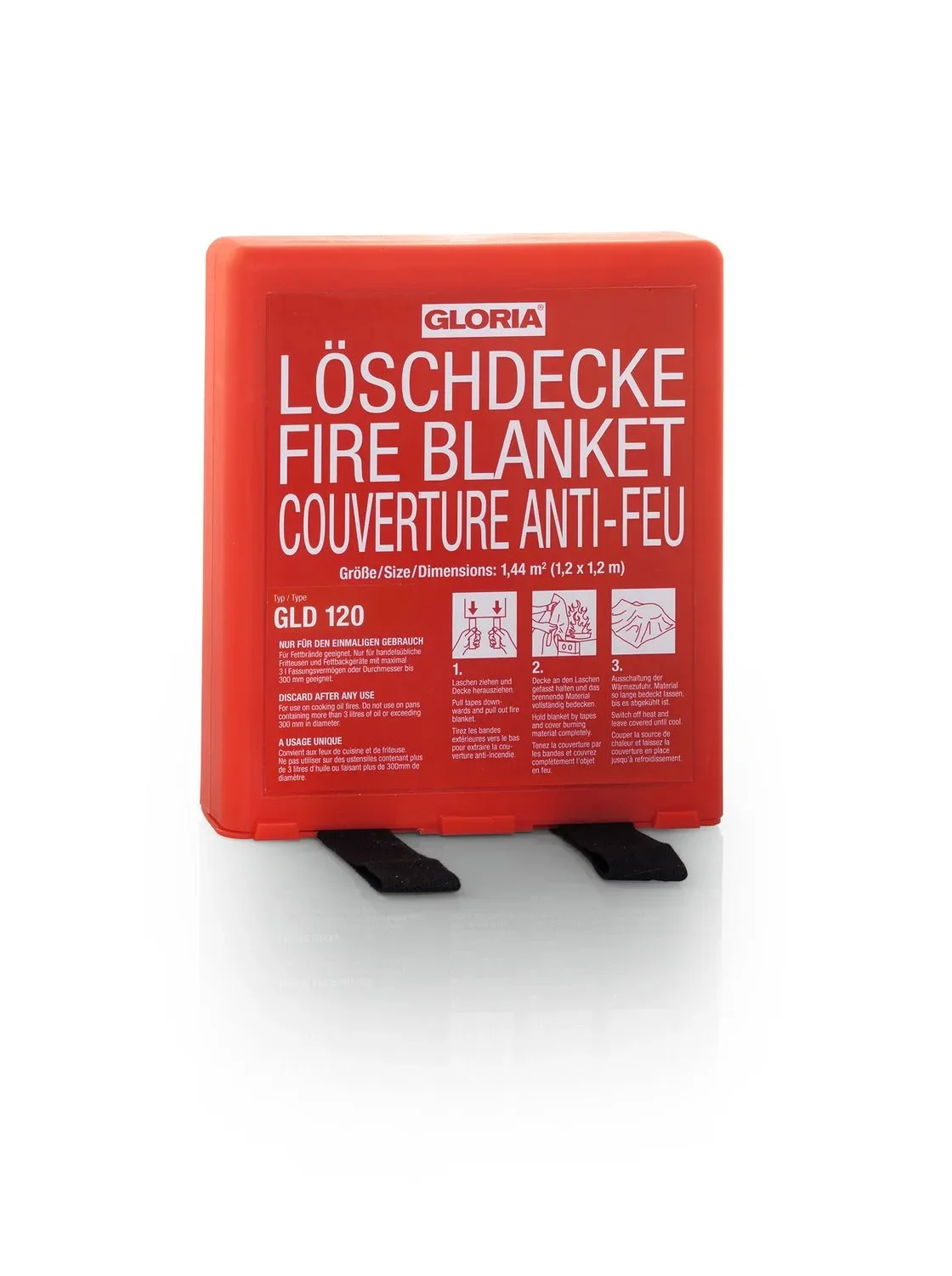 "Löschdecke - GLD120 aus silikonbeschichtetem Glasfasergewebe image"
