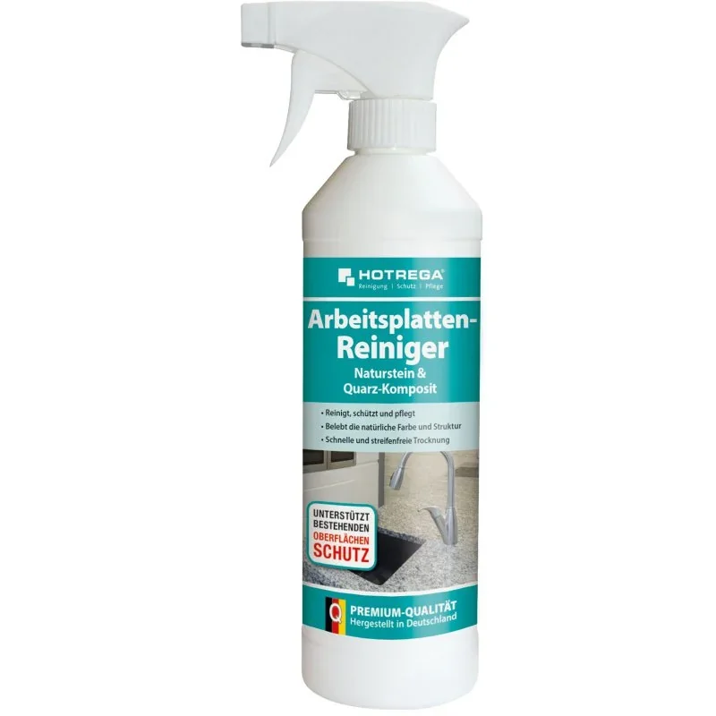 "HOTREGA Arbeitsplatten Reiniger 500 ml Naturstein & Quarz-Komposit Sprühflasche image"