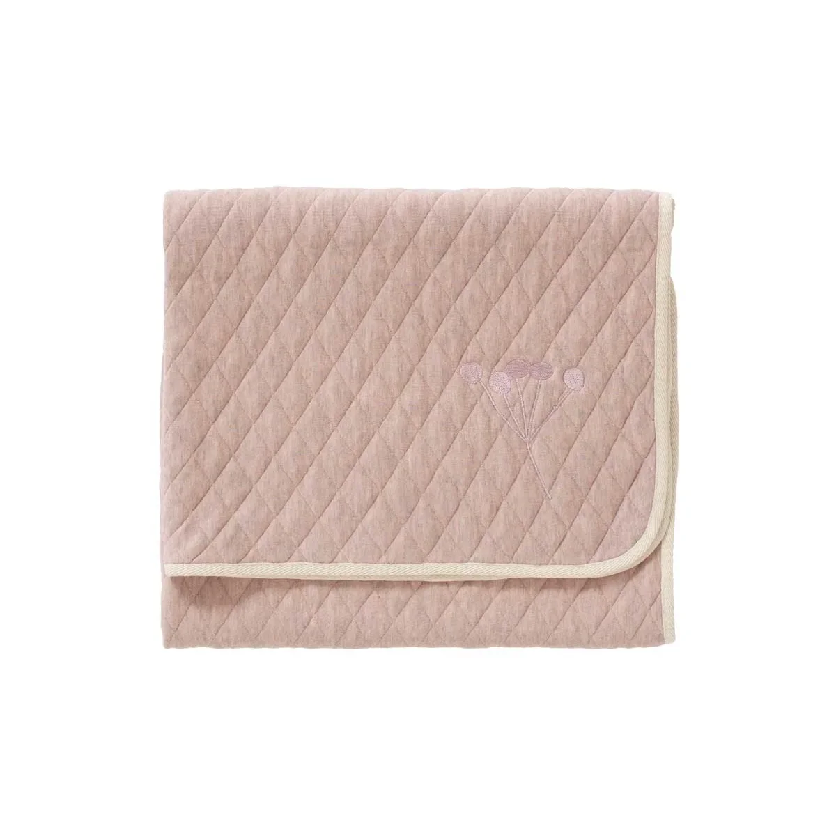 Fresk Kinderwagendecke Nordic Mellow rose, 100x150 cm