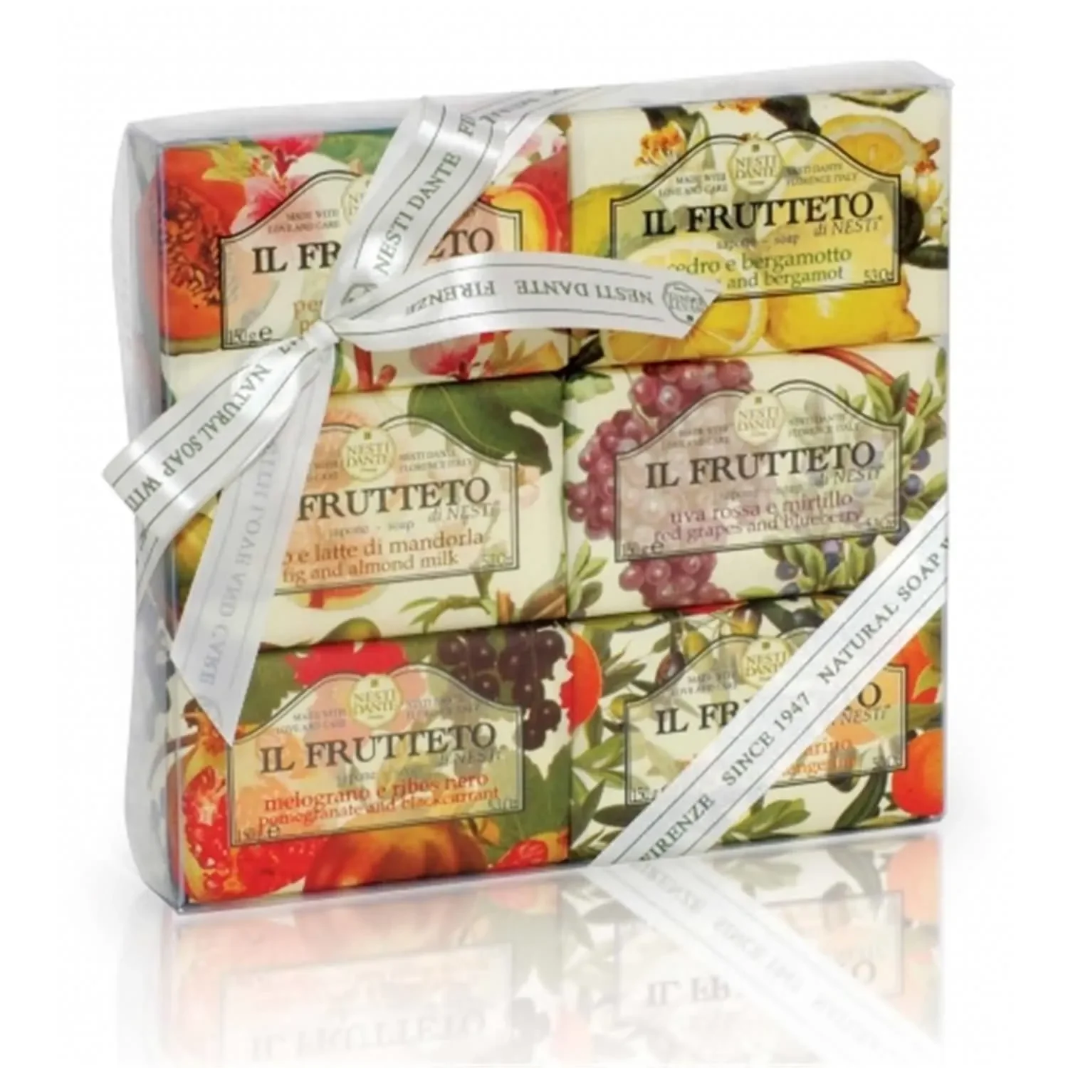 "NESTI DANTE Il Frutteto Soap SET 6 x 150 g image"