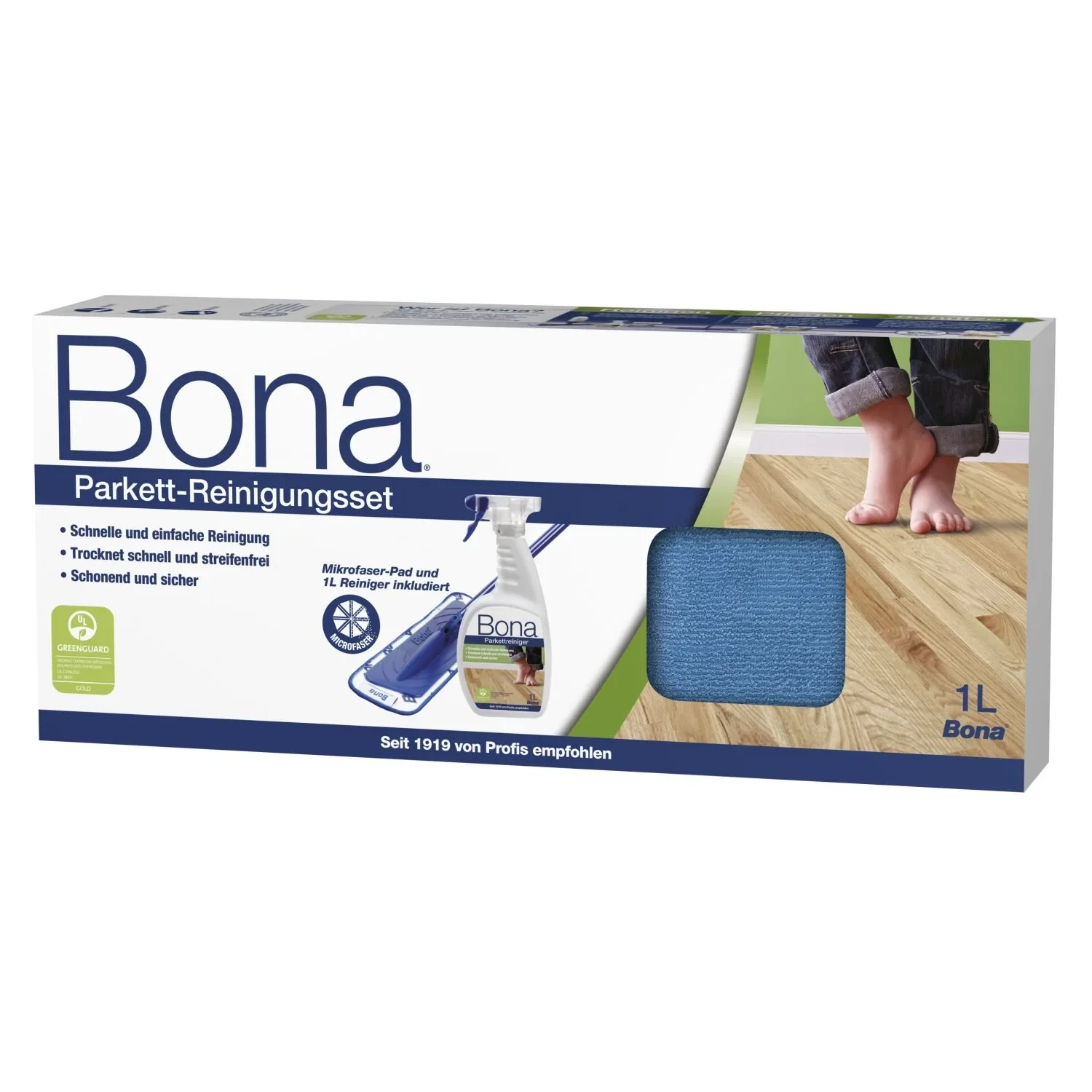 "BONA Parkett-Reinigungsset 4 teilig image"