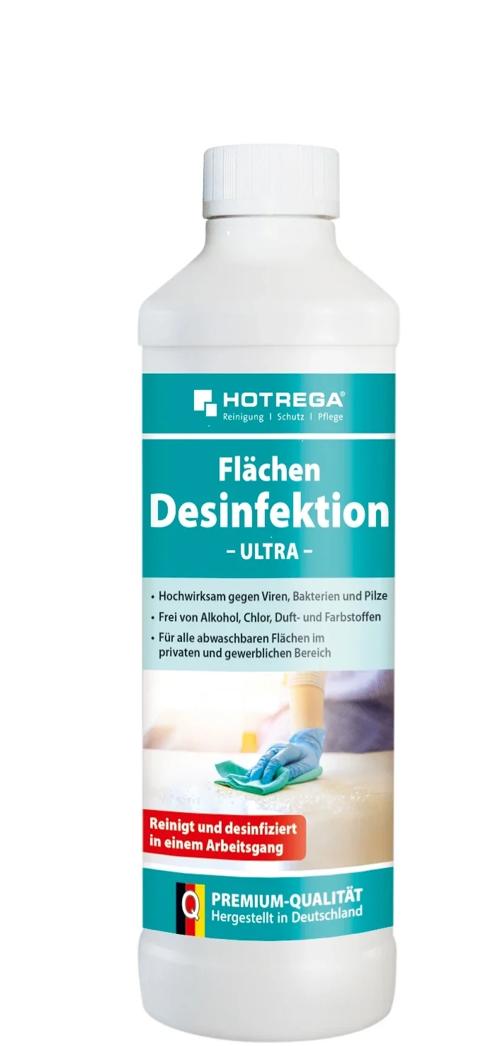 "Gratis Geschenk HOTREGA Flächendesinfektion Ultra 500 ml mit Spritzeinsatz image"