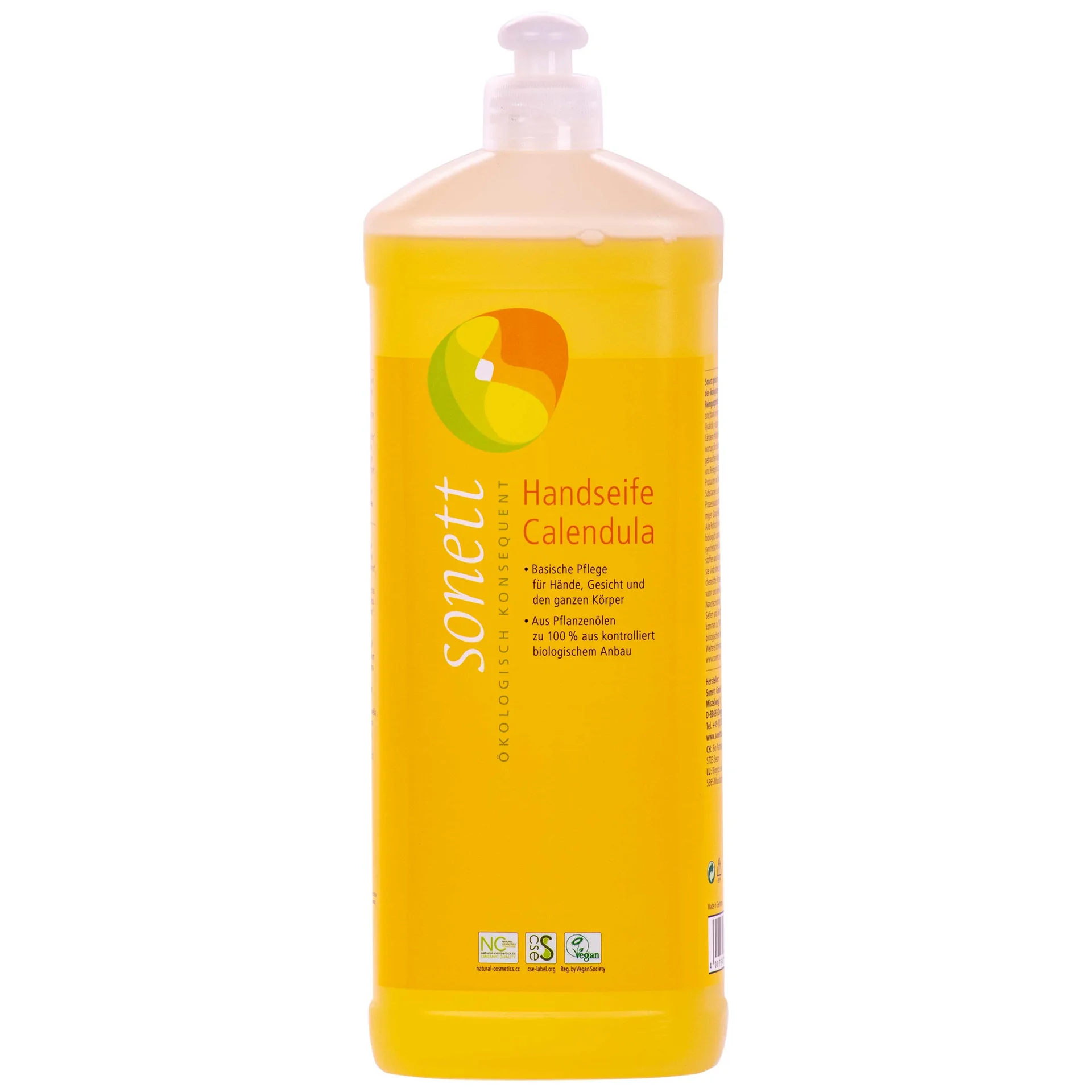 "SONETT Handseife Calendula 1 Liter Nachfüllflasche image"