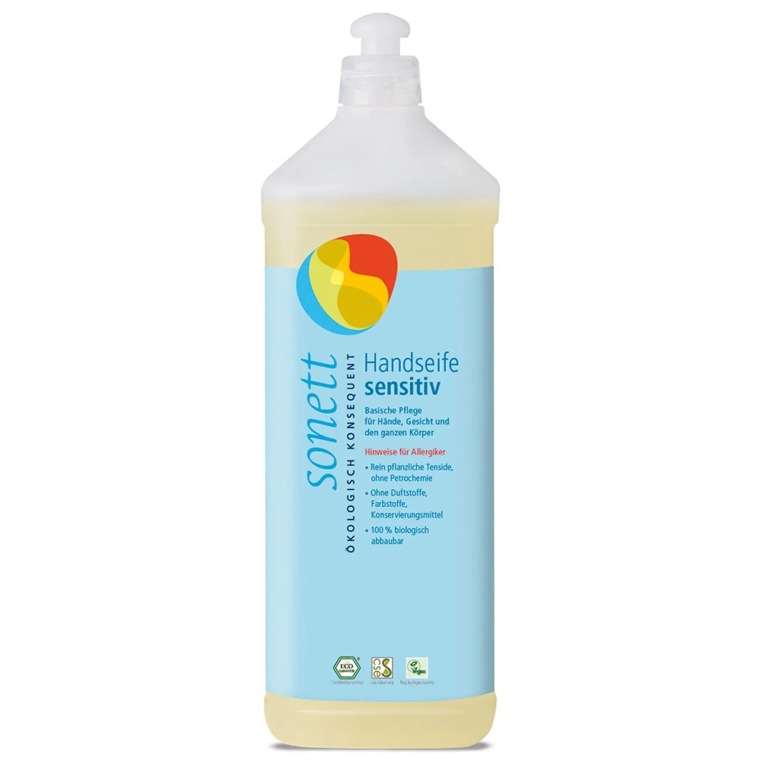 SONETT Handseife sensitiv 1 Liter Nachfüllflasche