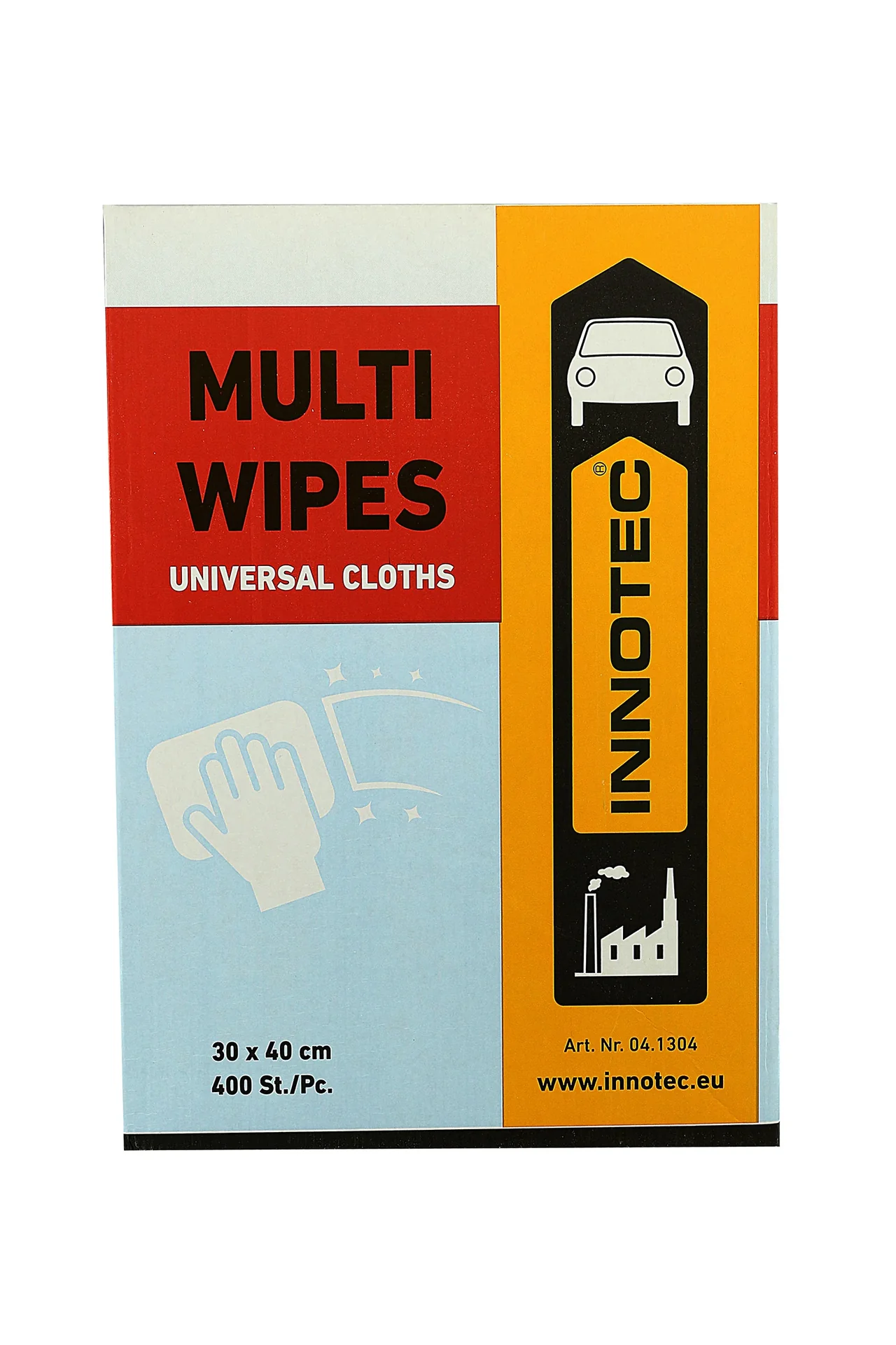 "INNOTEC Multi Wipes Poliertücher Inhalt 400 Tücher image"