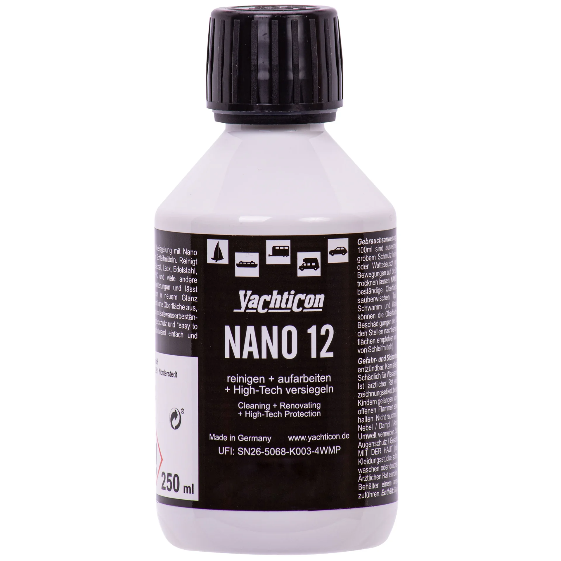 "YACHTICON Nano 12 - 250ml Langzeitversiegelung image"
