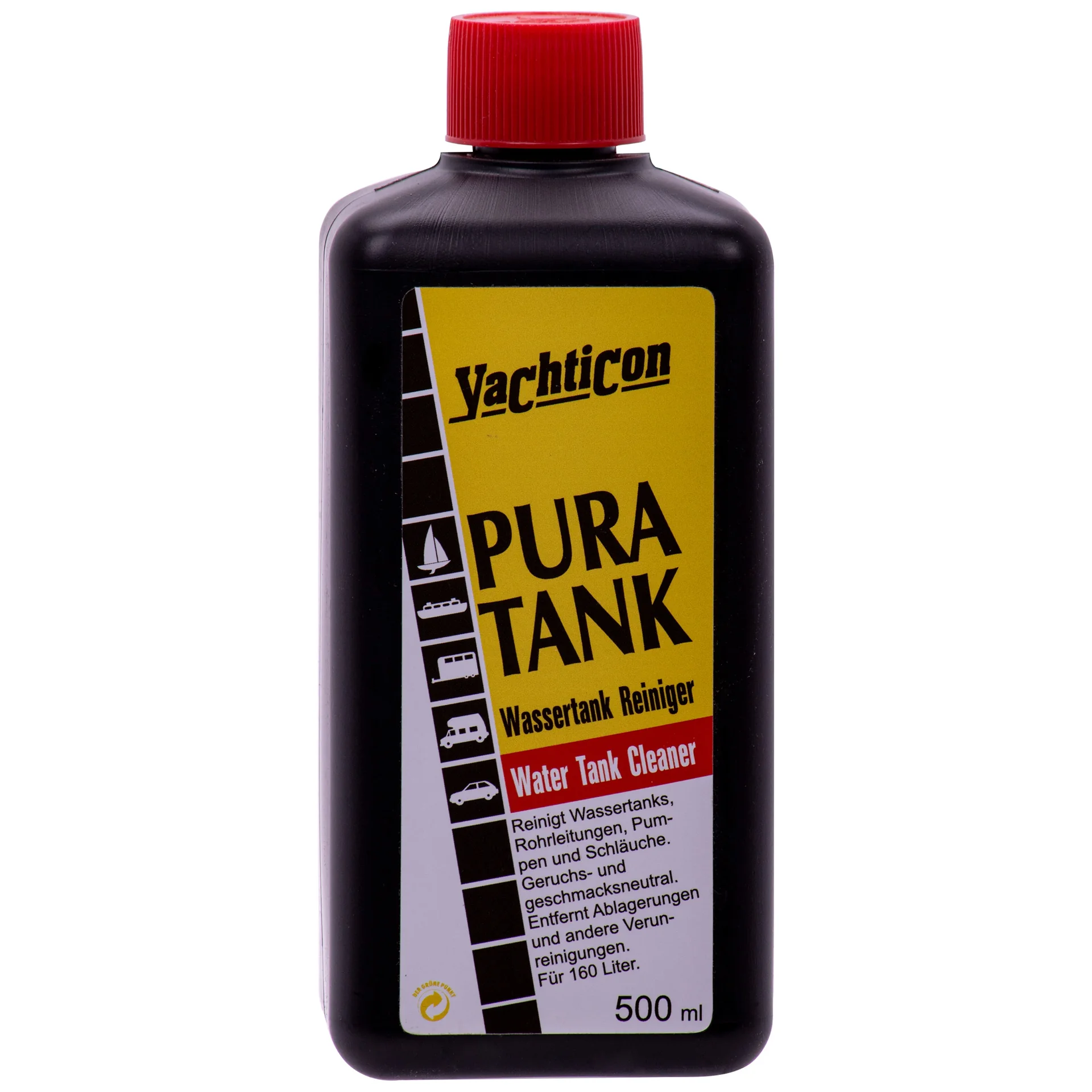 YACHTICON Pura Tank ohne Chlor 500 ml Trinkwasserreiniger