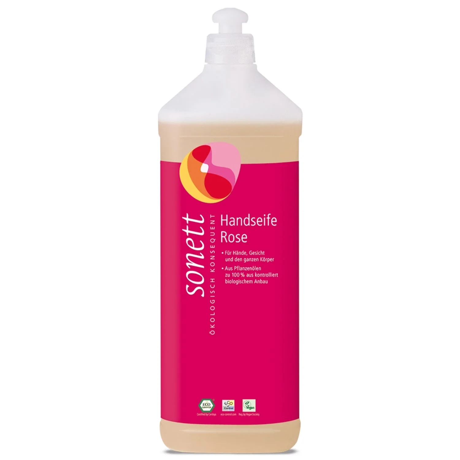 "SONETT Handseife Rose 1 Liter Nachfüllflasche image"