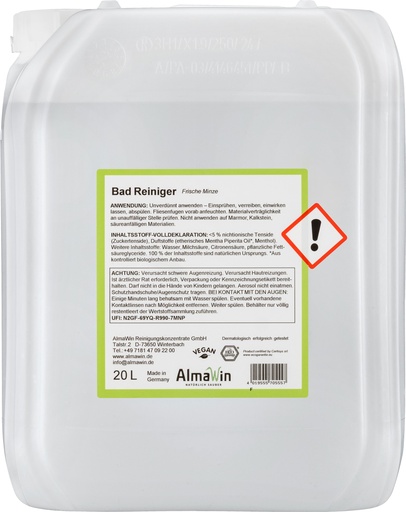 "ALMAWIN Badreiniger 20 Liter image"
