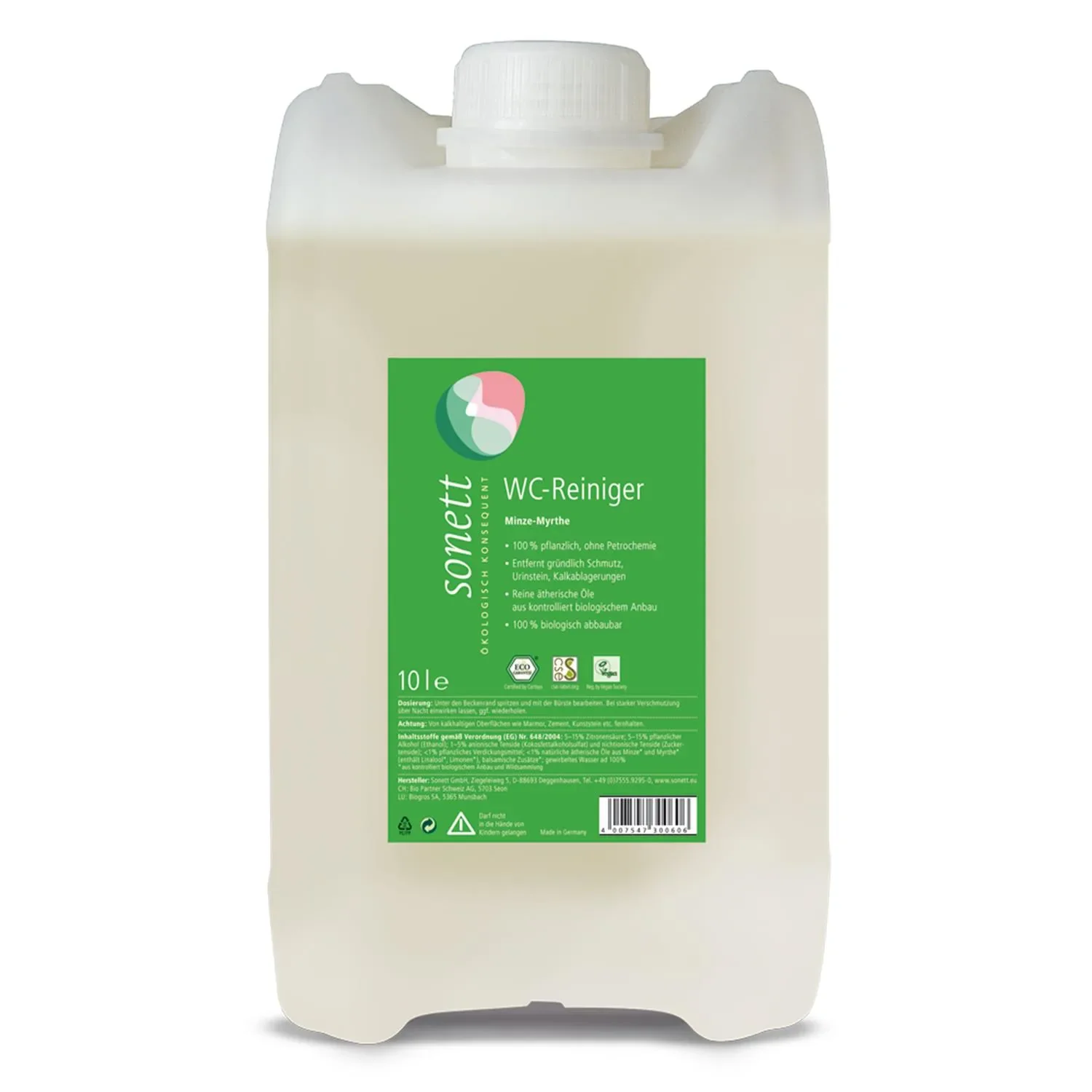 "SONETT WC Reiniger Minze-Myrthe 10 Liter image"