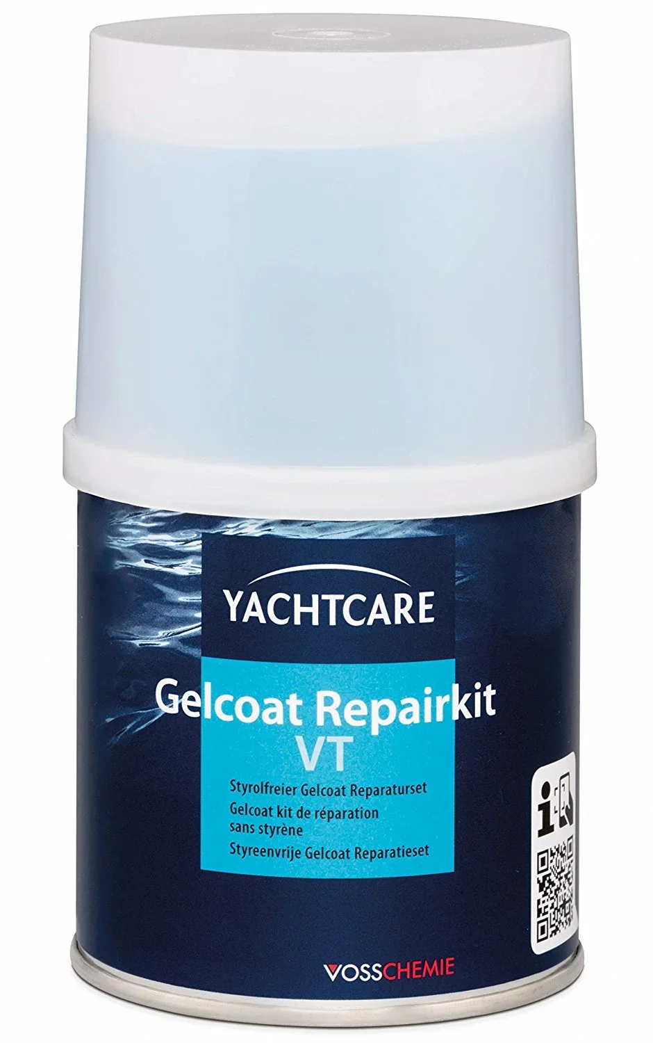 "YACHTCARE Gelcoat VT Repair Kit RAL 9001 cremeweiß 200 g image"