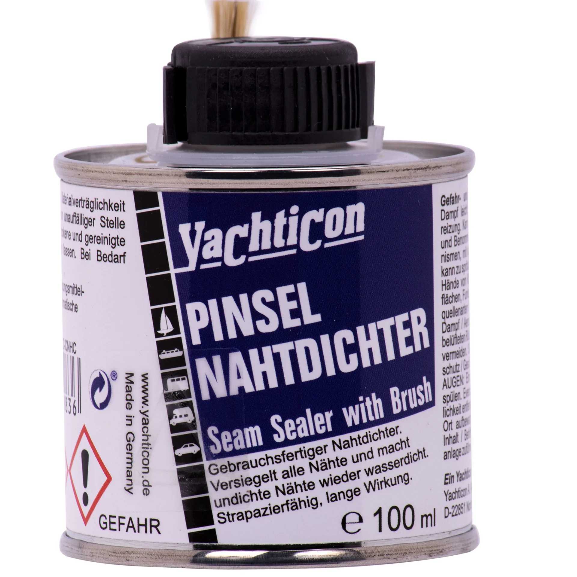 "YACHTICON Nahtdichter mit Pinsel 100 ml image"