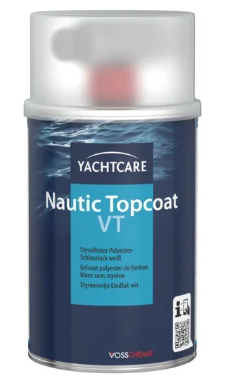 "YACHTCARE Nautic Topcoat VT inkl. Härter 500 g - Schlusslack weiß image"