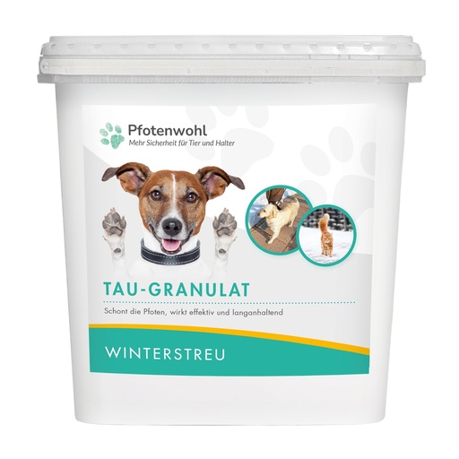 "HOTREGA Tau-Granulat Pfotenwohl 5 kg Winterstreu á 96 Stück = 480 Kg 1 Palette image"