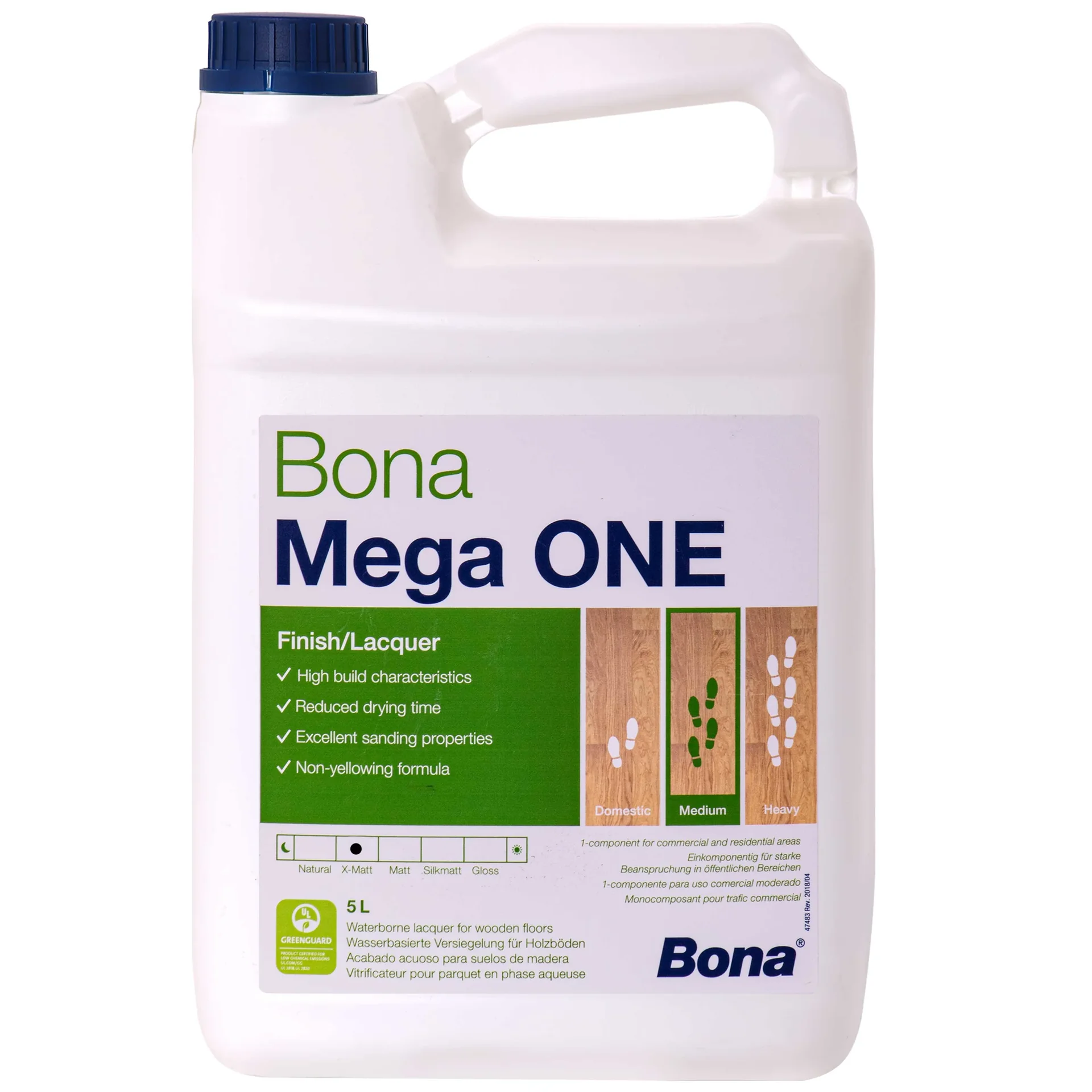 "BONA MEGA One extramatt 5 Liter Versiegelung image"