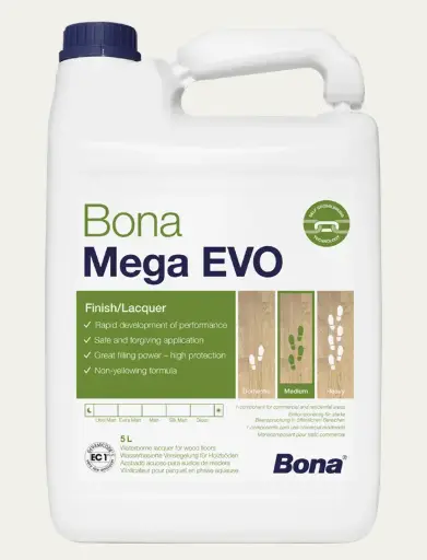 "BONA Mega EVO 1K-Wasserlack 5 Liter  image"