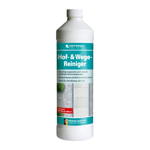 "HOTREGA Hof- & Wege Reiniger 1 Liter Konzentrat image"