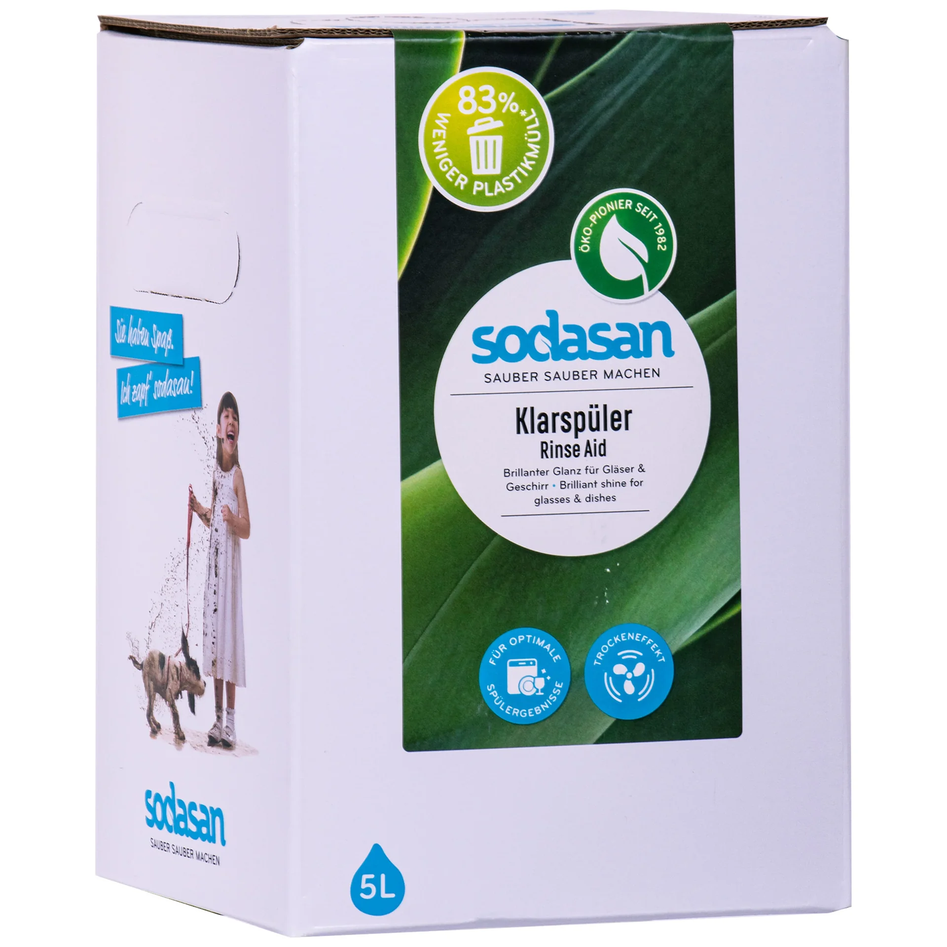 "SODASAN Klarspüler 5 Liter Bag in Box BiB image"